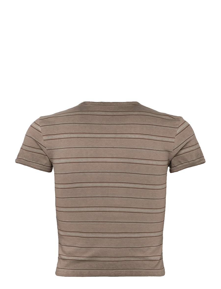 Hope - Vile tee Overdyed Beige Stripe - t-paidat & topit - overdyed beige stripe - 1