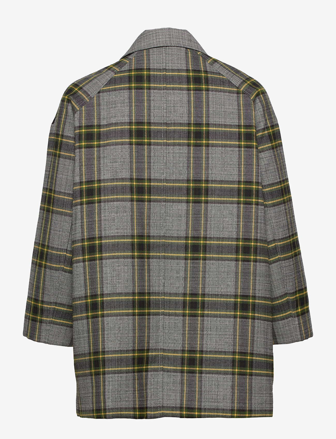 Hope - Uni Jacket - green check - 1