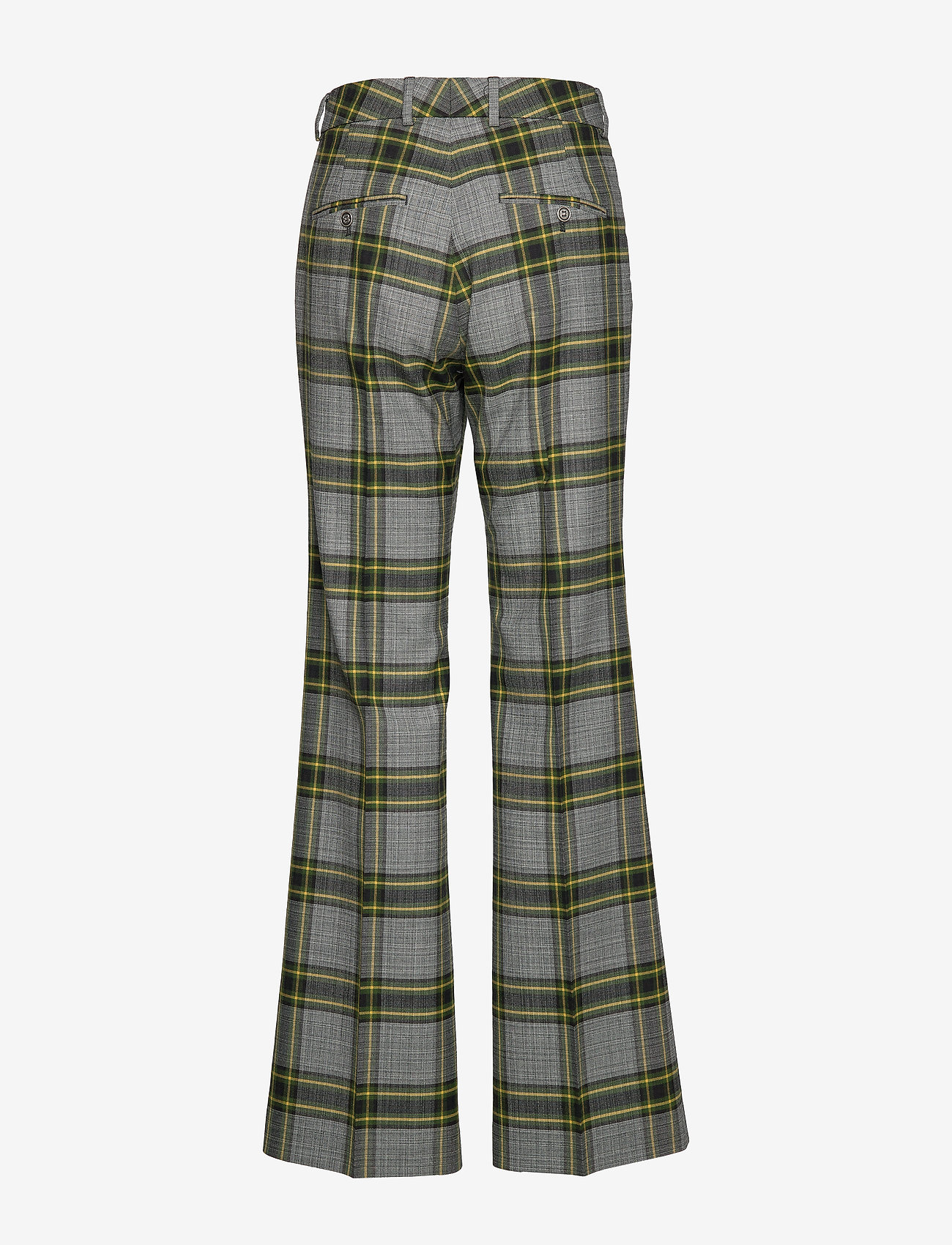 Hope - Walk Trousers - green check - 1