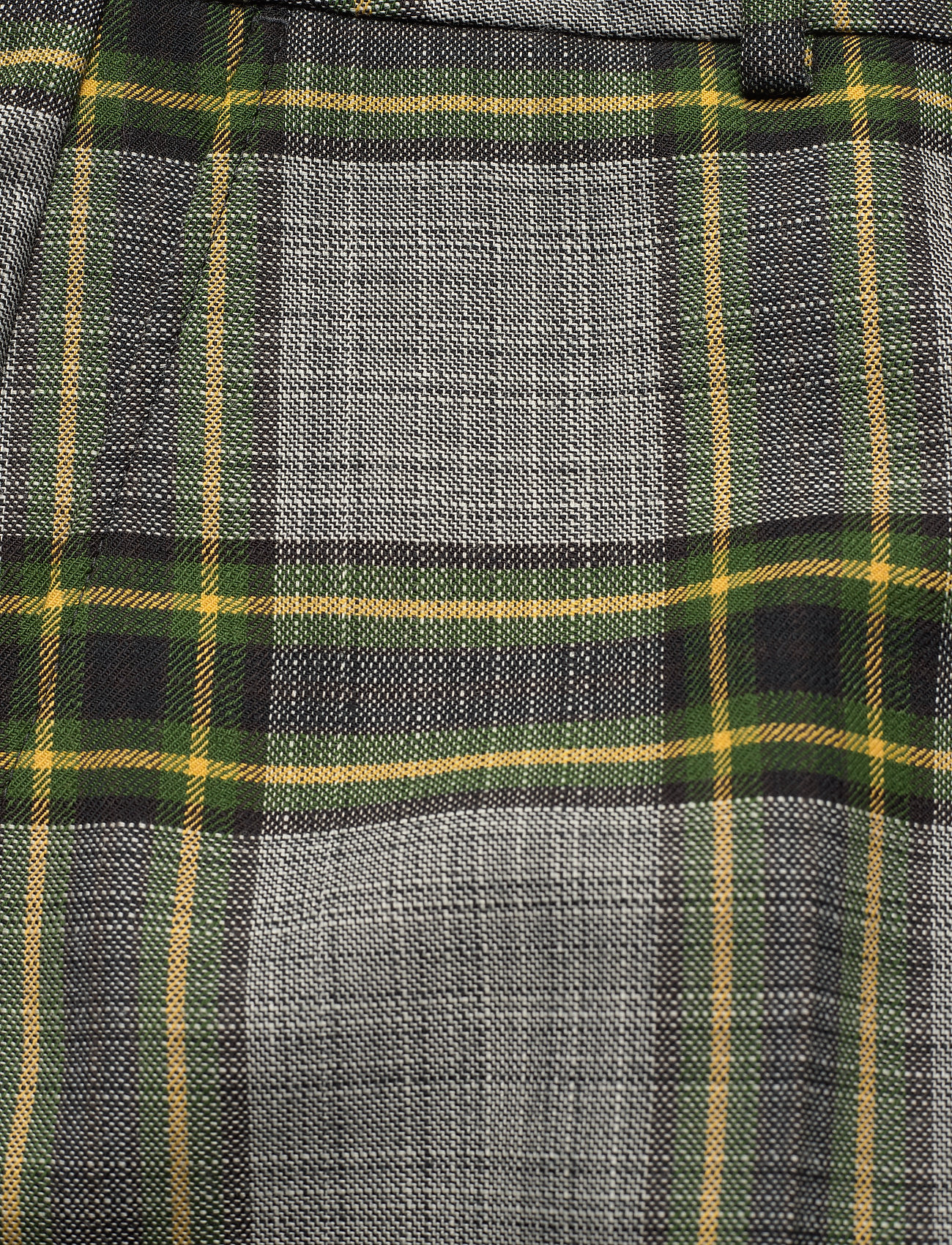 Hope - Walk Trousers - green check - 2