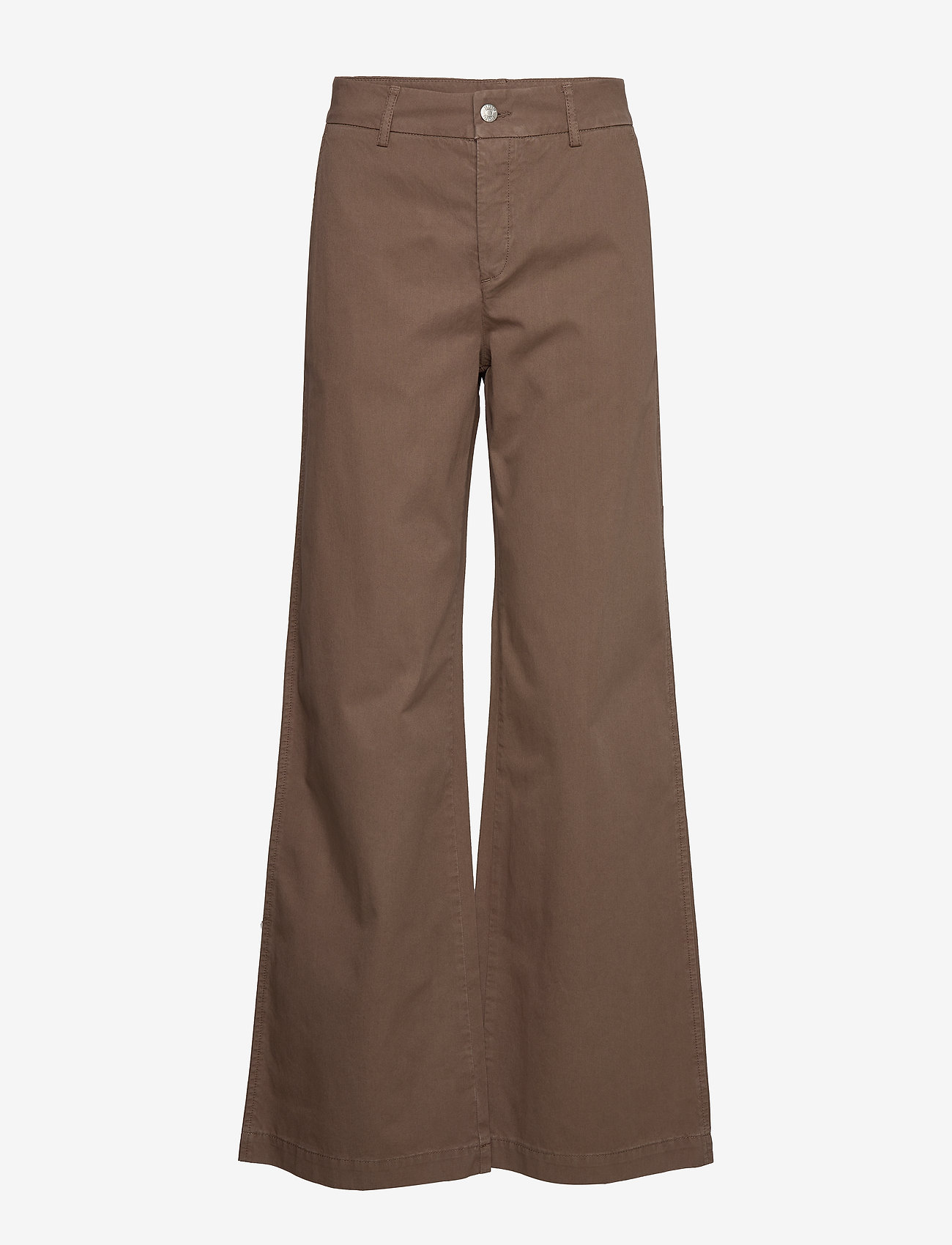 Ease Trousers - KHAKI BROWN