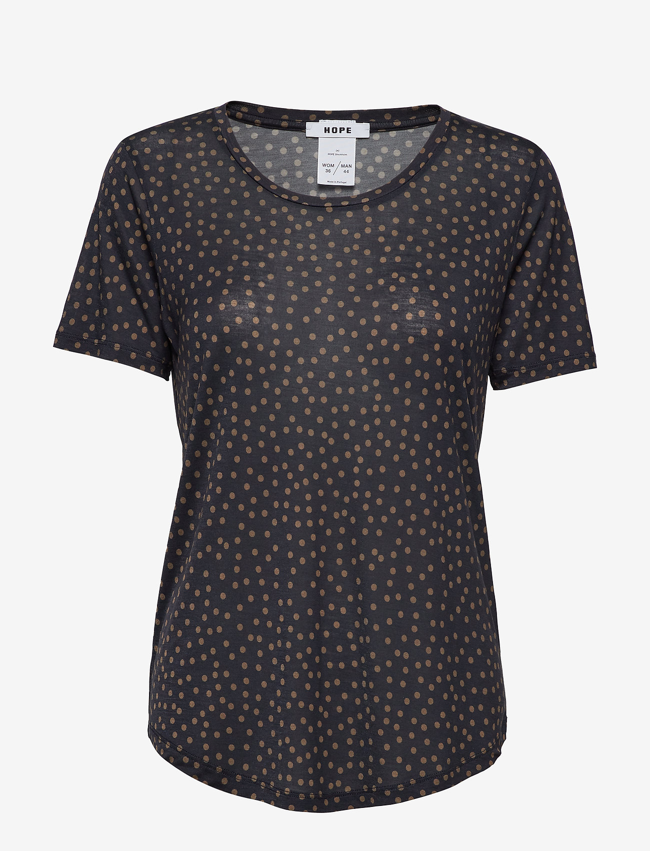Hope - One Tee - small dot dk blue - 0