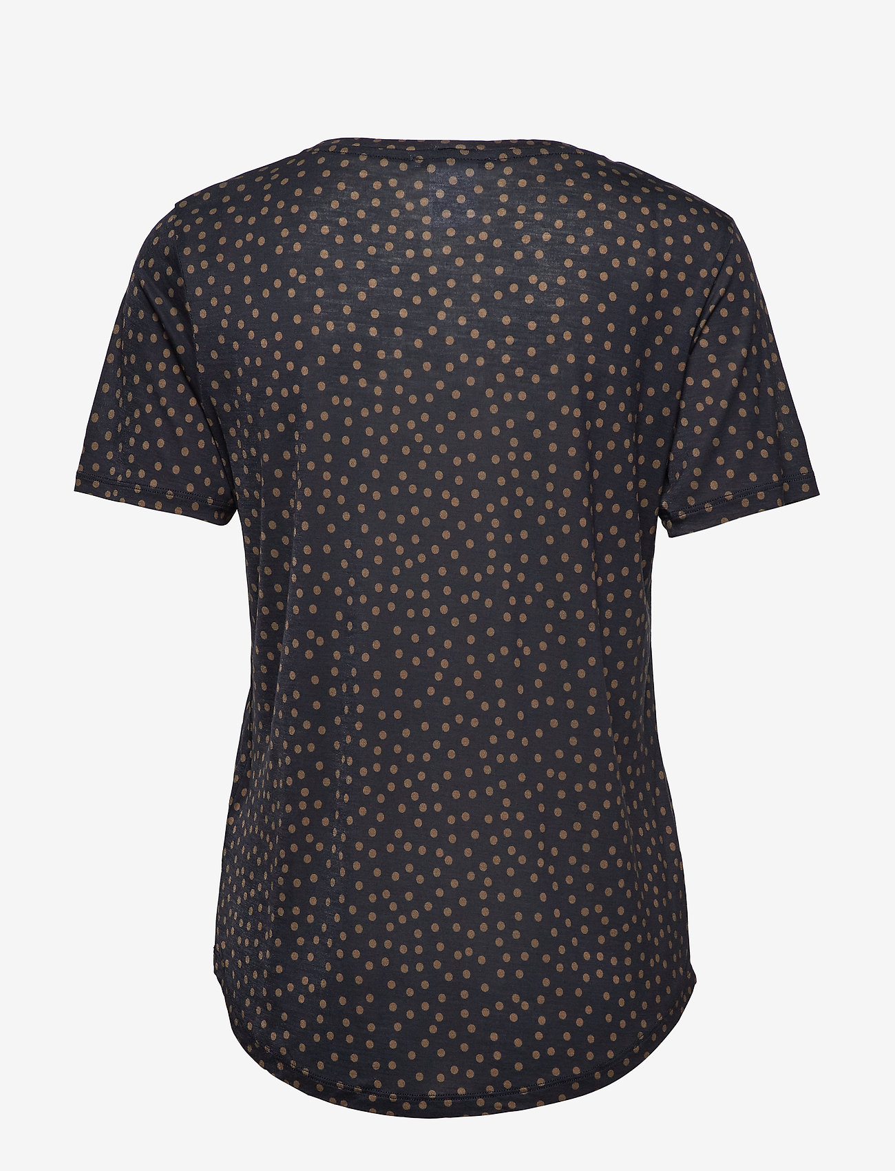 Hope - One Tee - small dot dk blue - 1