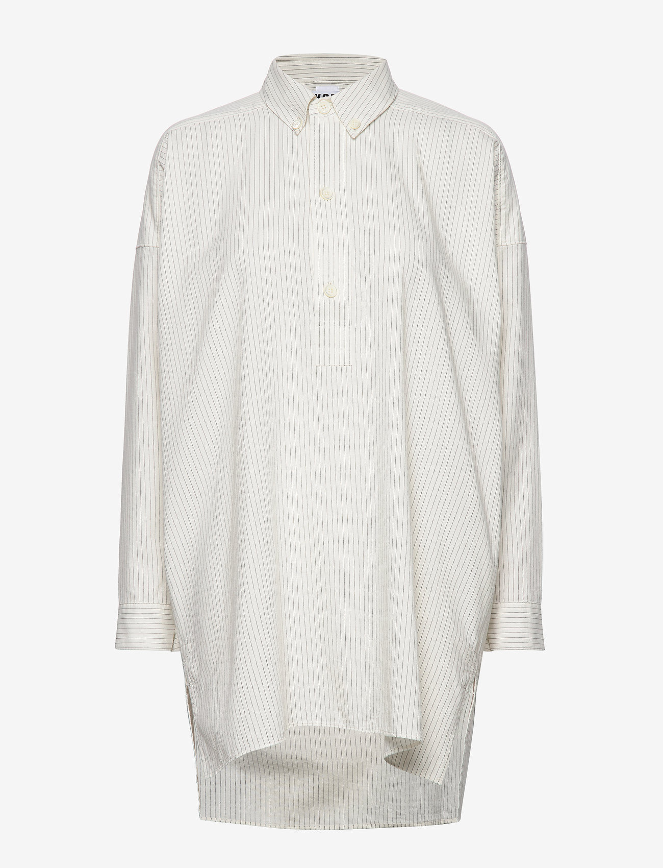 Hope - Pitch Shirt - off white pinstripe - 0