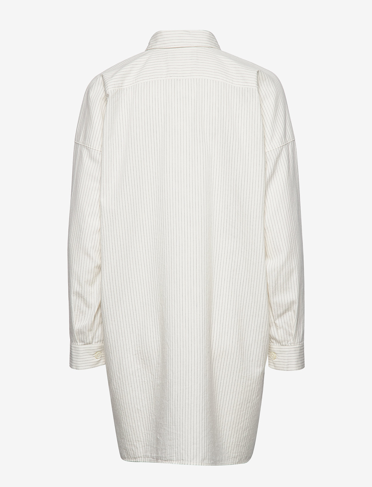 Hope - Pitch Shirt - off white pinstripe - 1