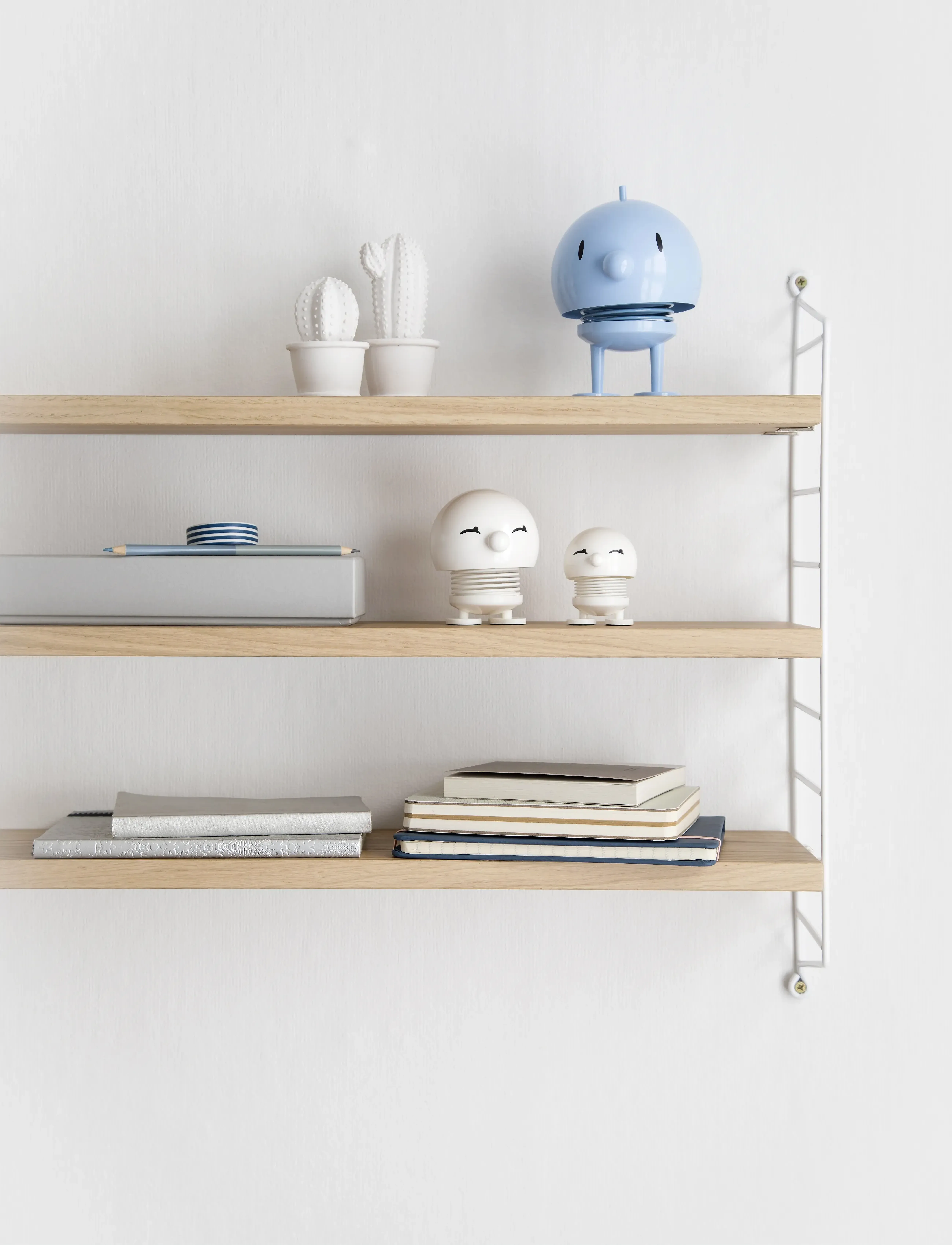 Hoptimist Hoptimist Bumble, L, Blue, Dekorativt Tilbehør-Detaljer > Porcelænsfigurer Og -Skulpturer, Unisex