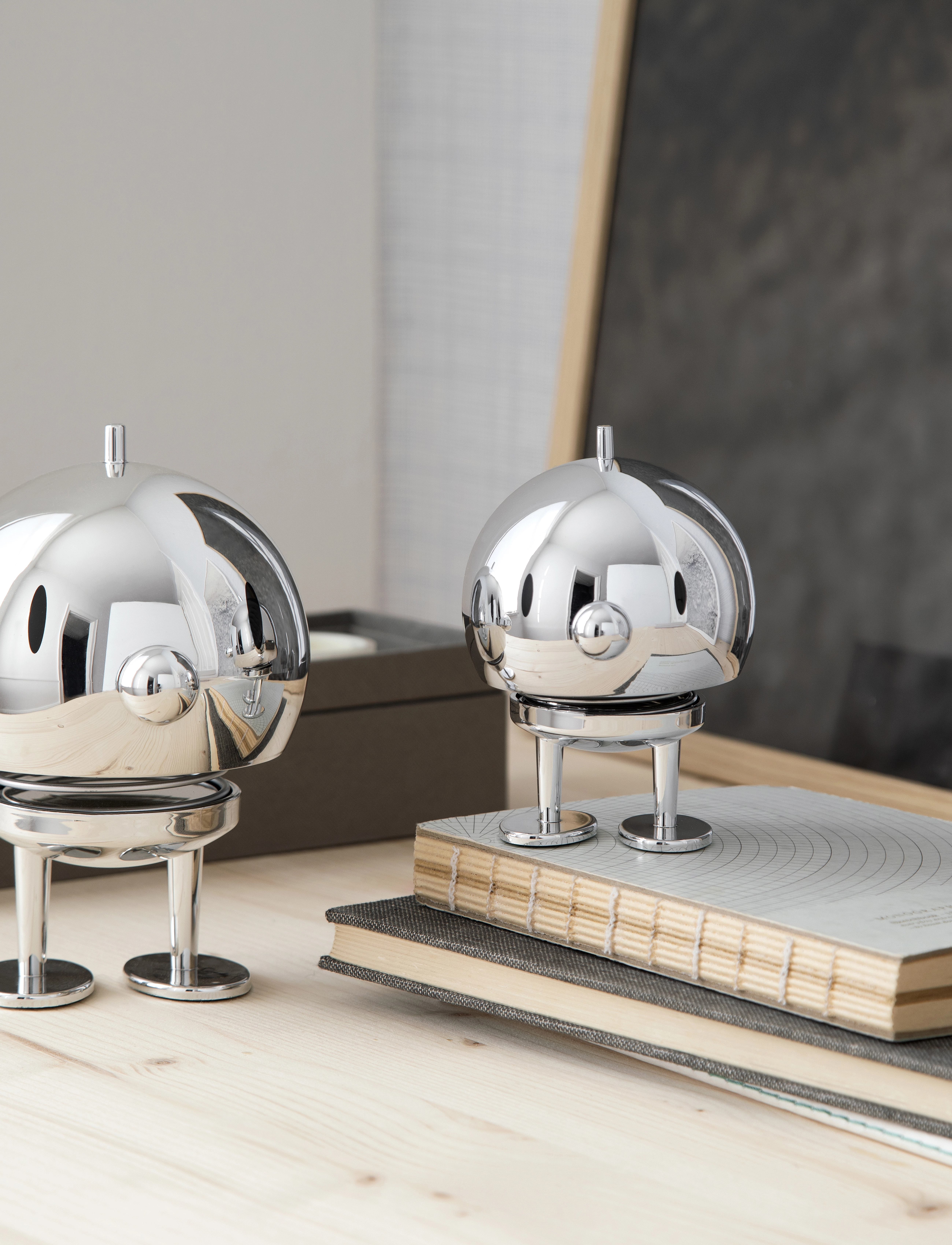 Hoptimist Bumble, L, Decorative Accessories-details, Silber - Porcelain Figures & Sculptures, Homeware