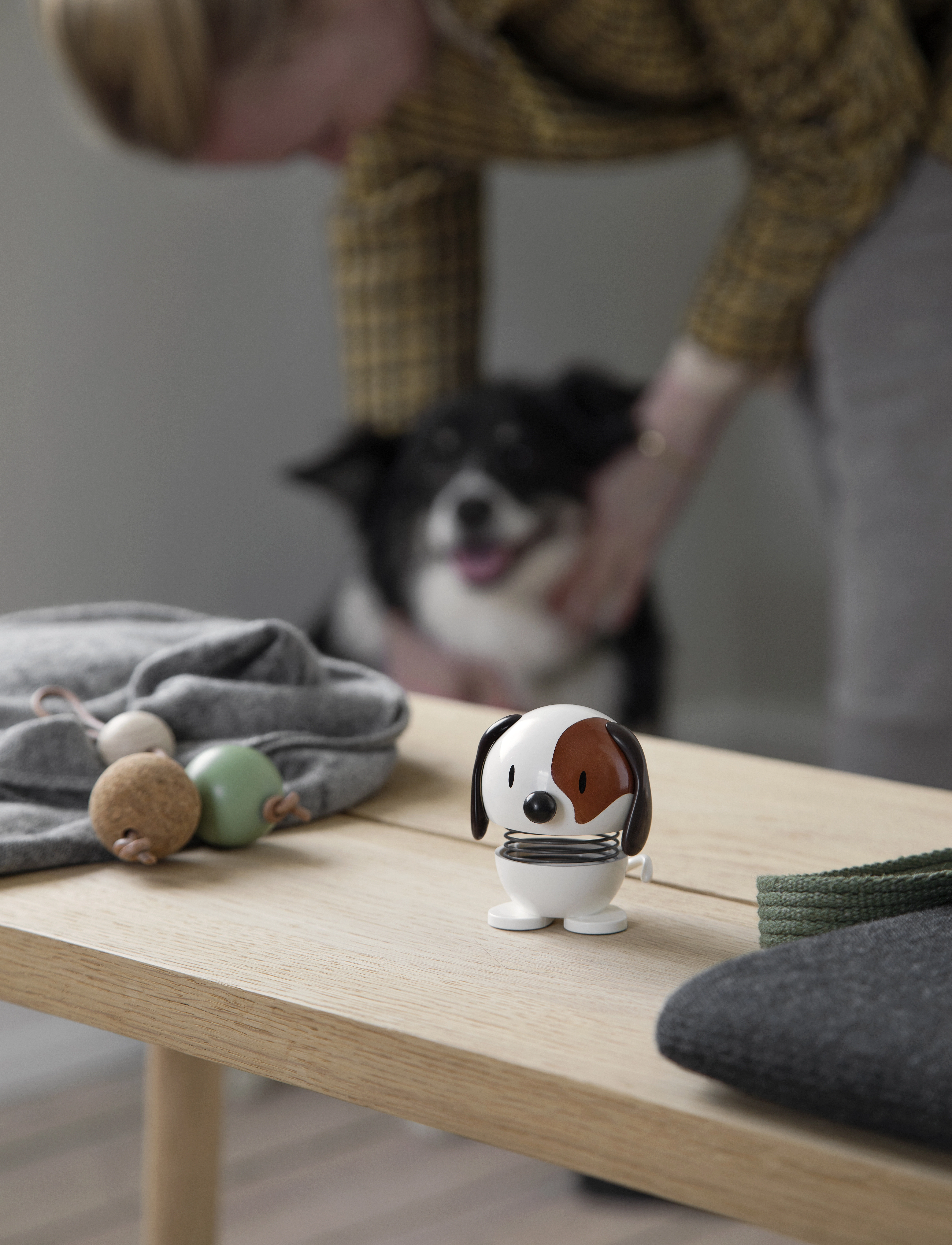 Hoptimist - Hoptimist Dog - skulpturer & figurer - white - 2