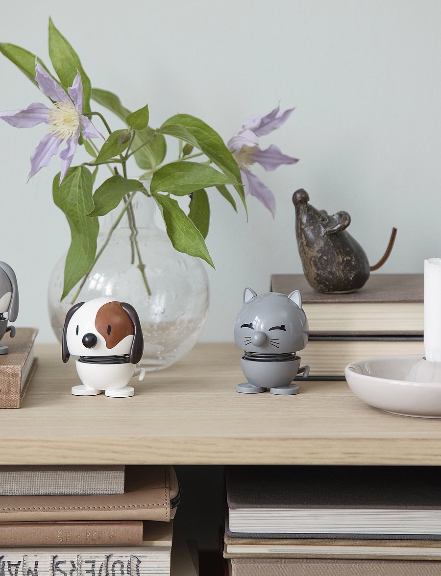 Hoptimist - Hoptimist Dog - figuren & skulpturen - white - 5