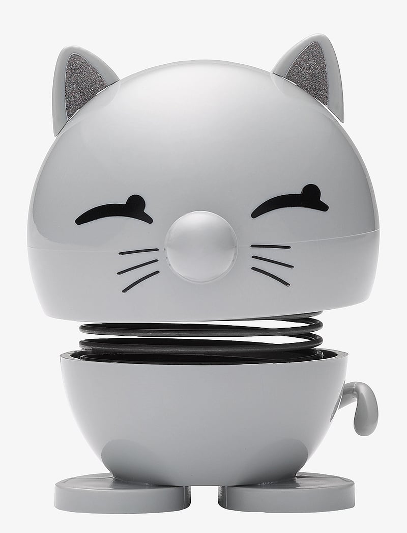 Hoptimist - Hoptimist Cat - figuren & skulpturen - light grey - 0