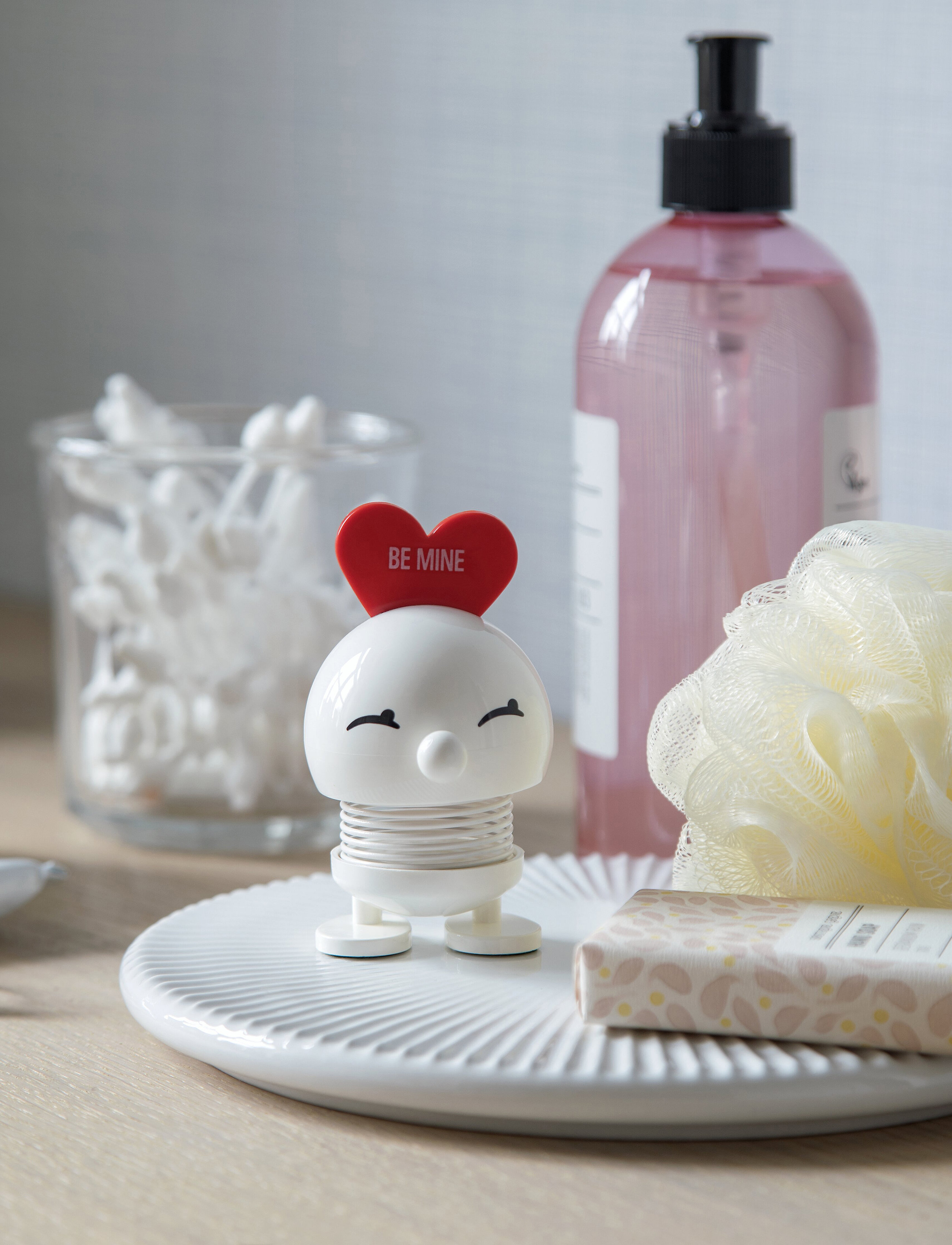 Hoptimist Hoptimist Love Bimble, S, White, Dekorativt Tilbehør-Detaljer > Porcelænsfigurer Og -Skulpturer, Unisex