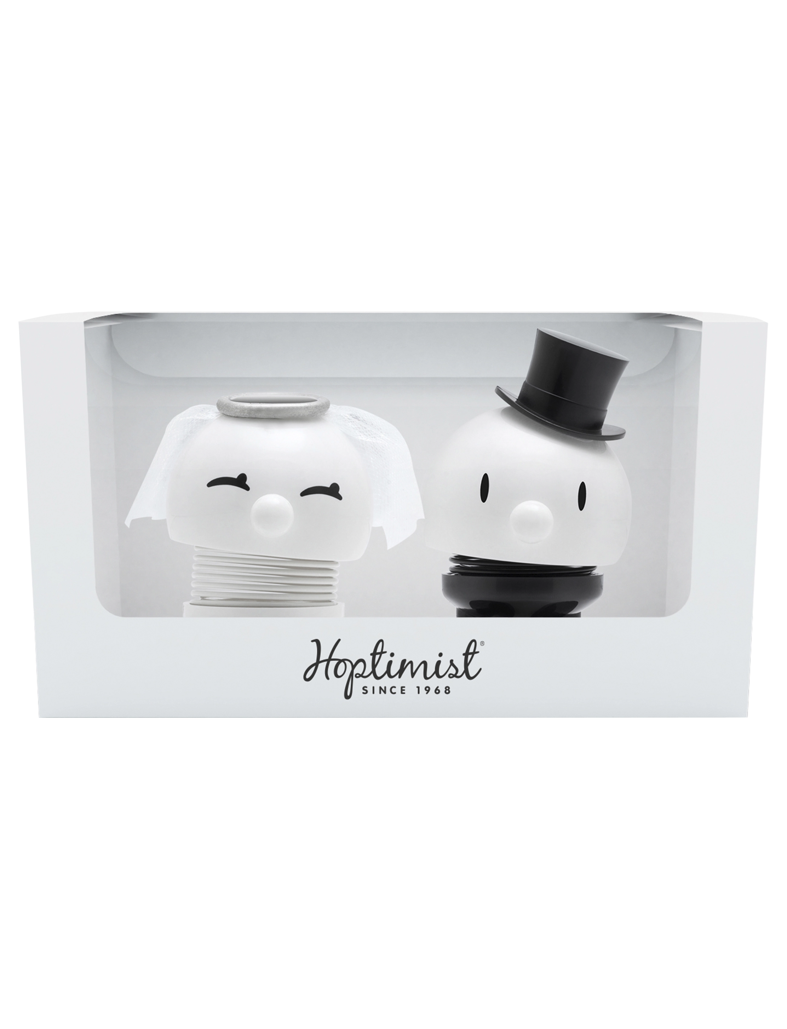 Hoptimist - Hoptimist Bride & Groom - hahmot ja veistokset - white - 2