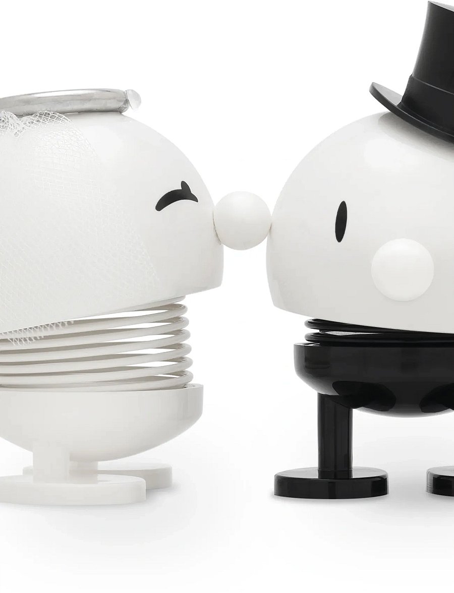 Hoptimist - Hoptimist Bride & Groom - figuren & skulpturen - white - 0