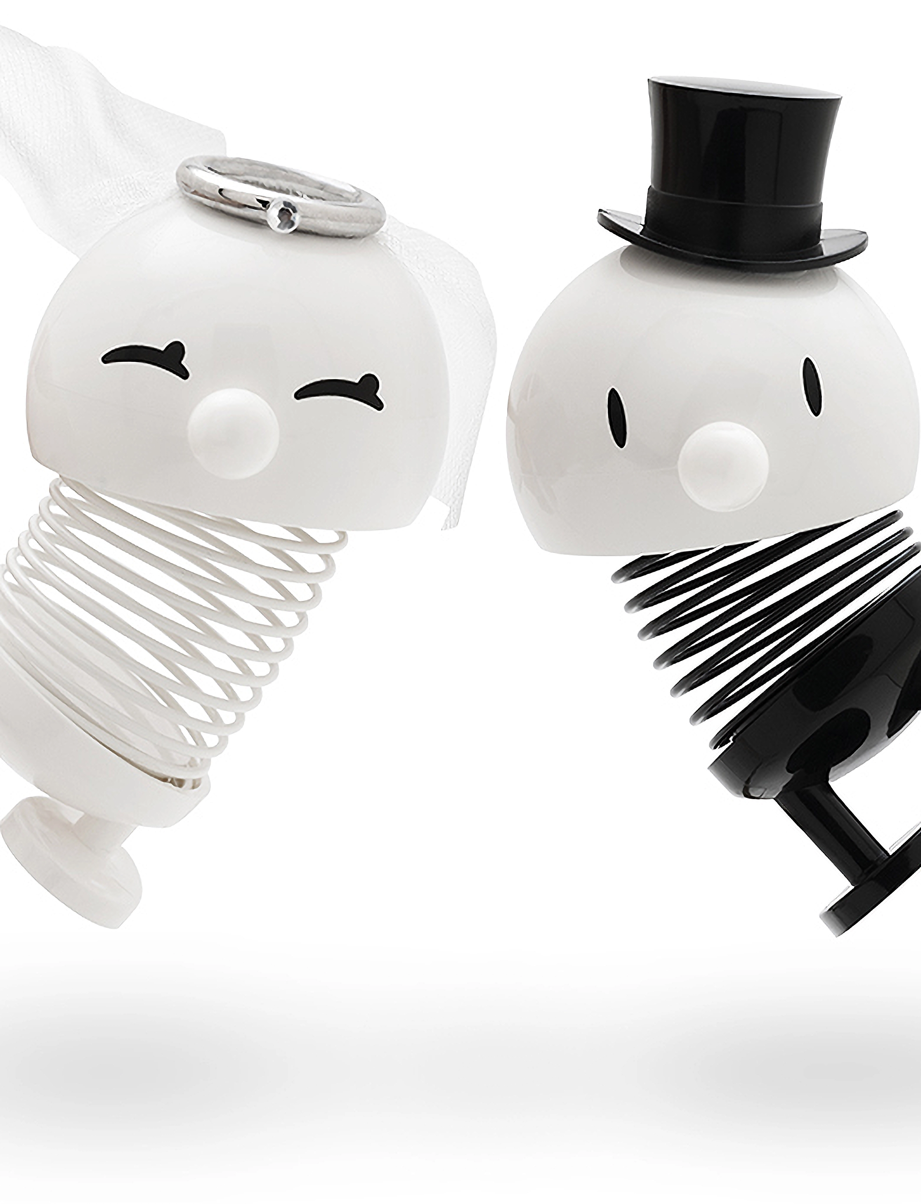 Hoptimist - Hoptimist Bride & Groom - hahmot ja veistokset - white - 4