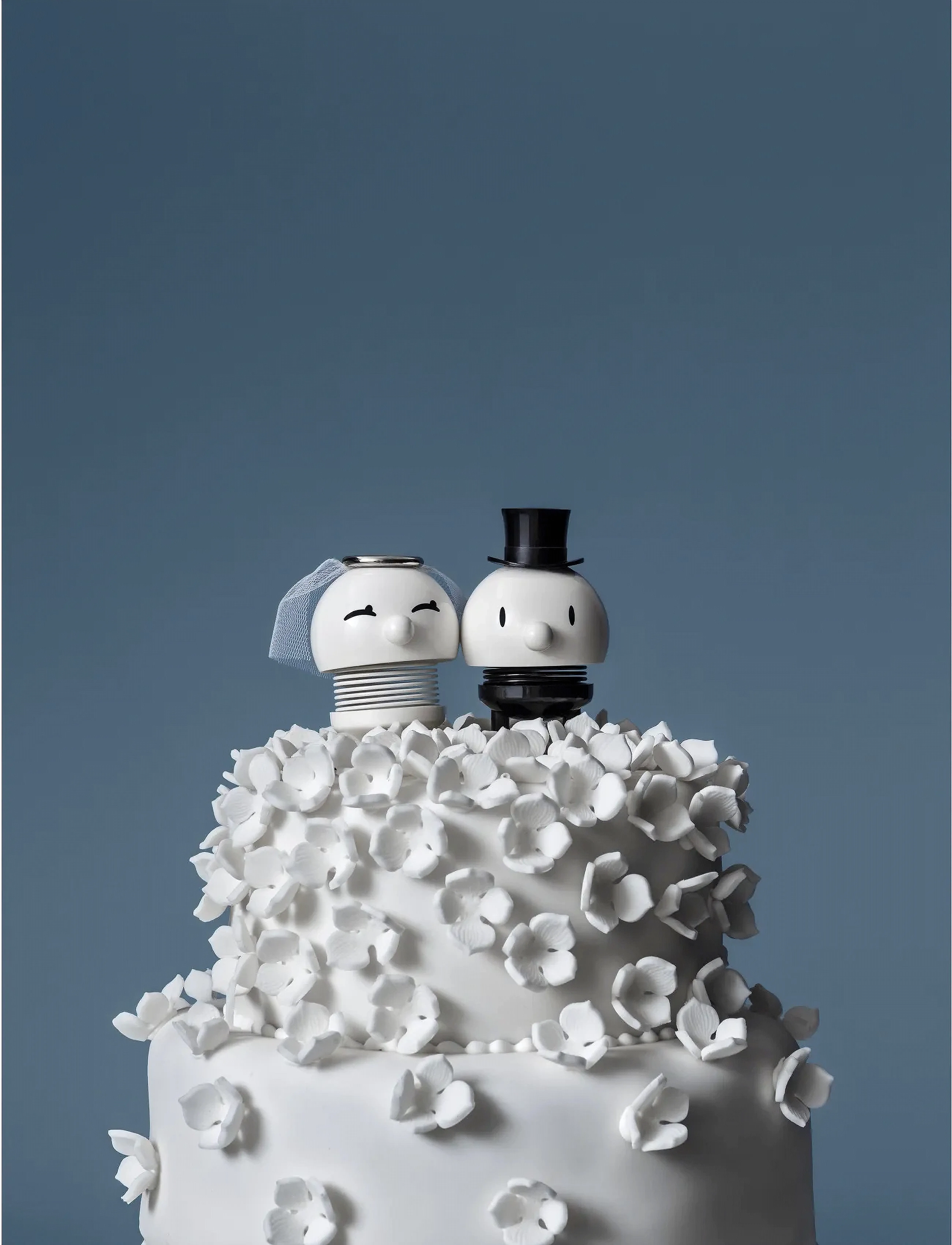 Hoptimist - Hoptimist Bride & Groom - hahmot ja veistokset - white - 5