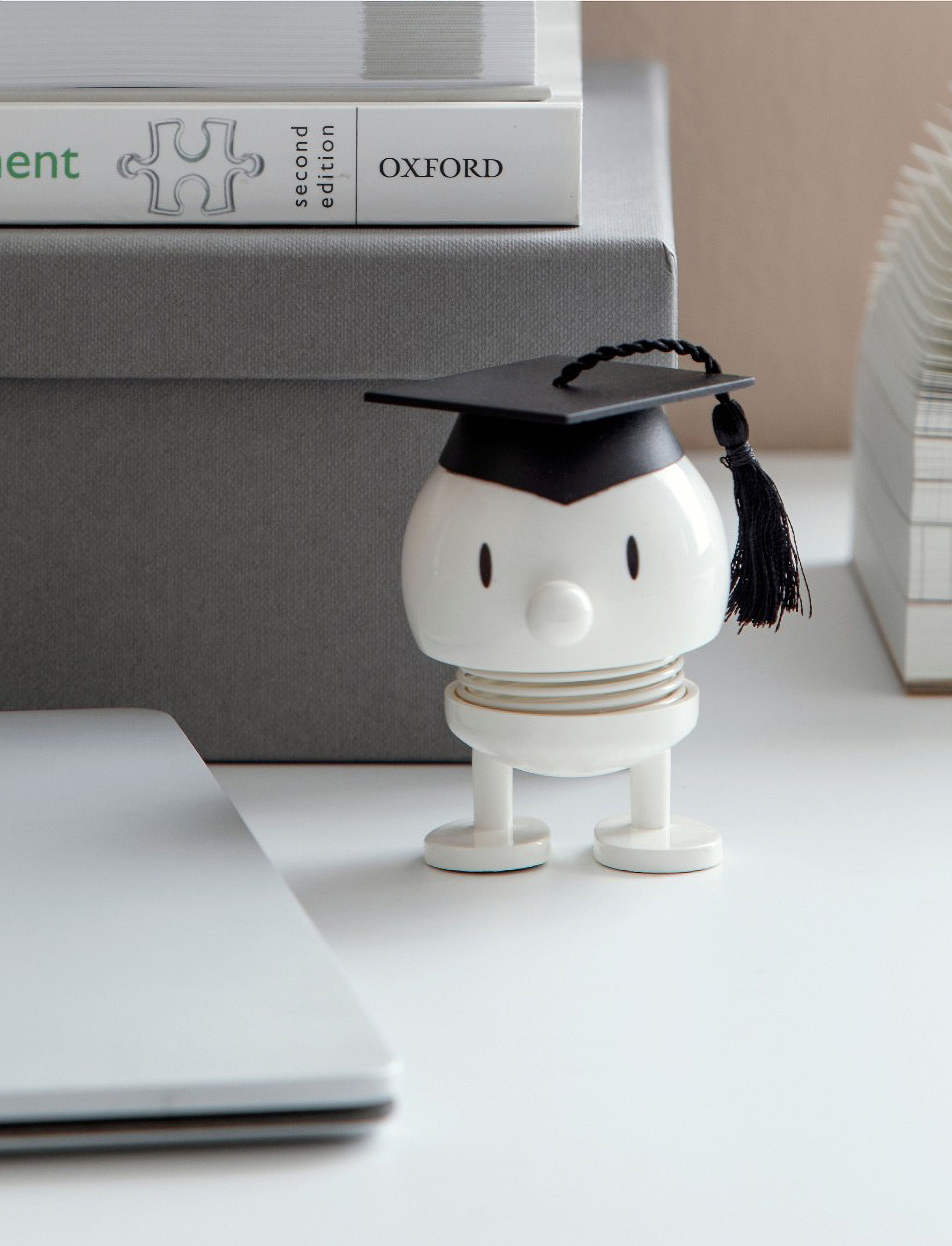 Hoptimist Hoptimist Iq Bumble, S, White, Dekorativt Tilbehør-Detaljer > Porcelænsfigurer Og -Skulpturer, Unisex