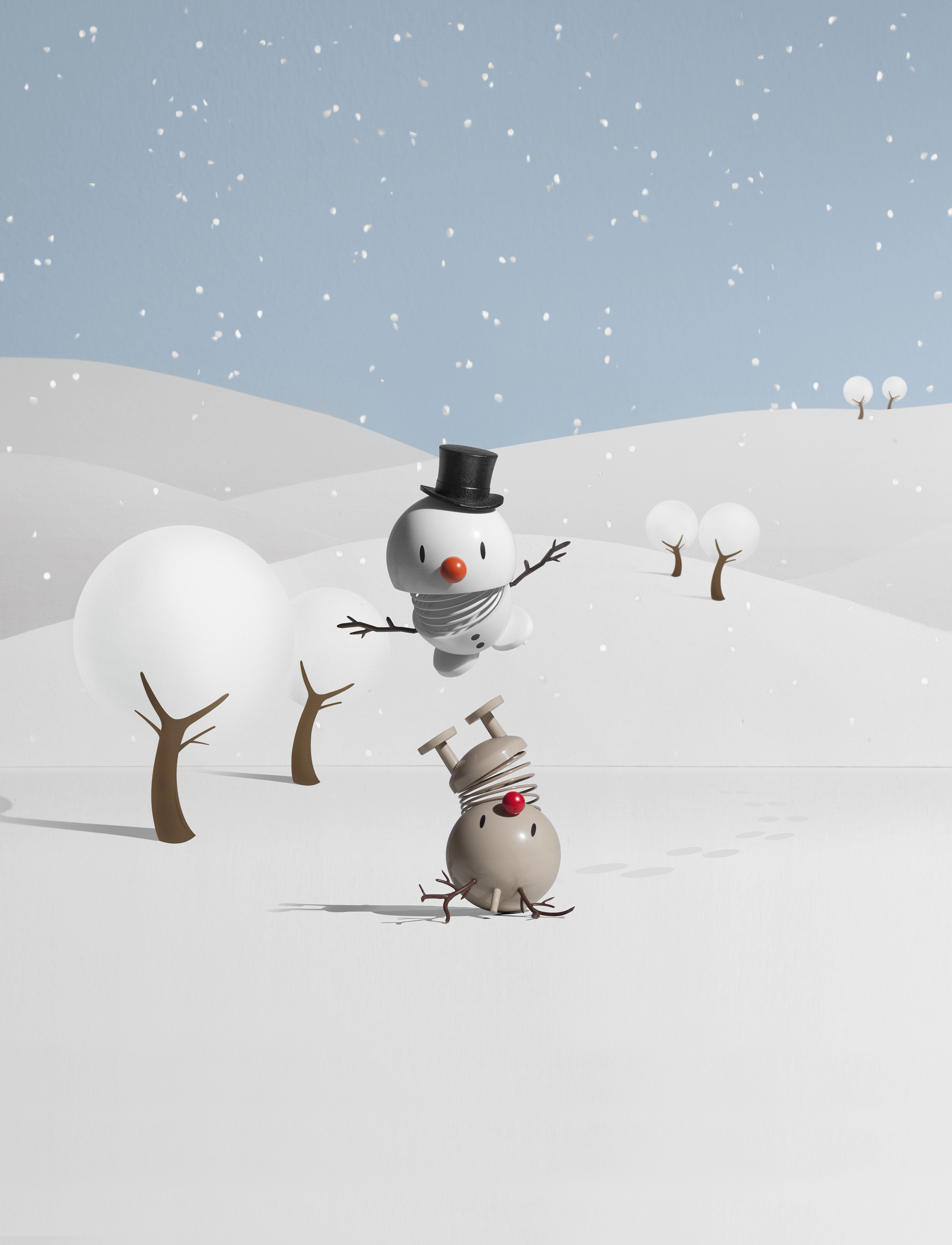Hoptimist - Hoptimist Snowman - white - 4
