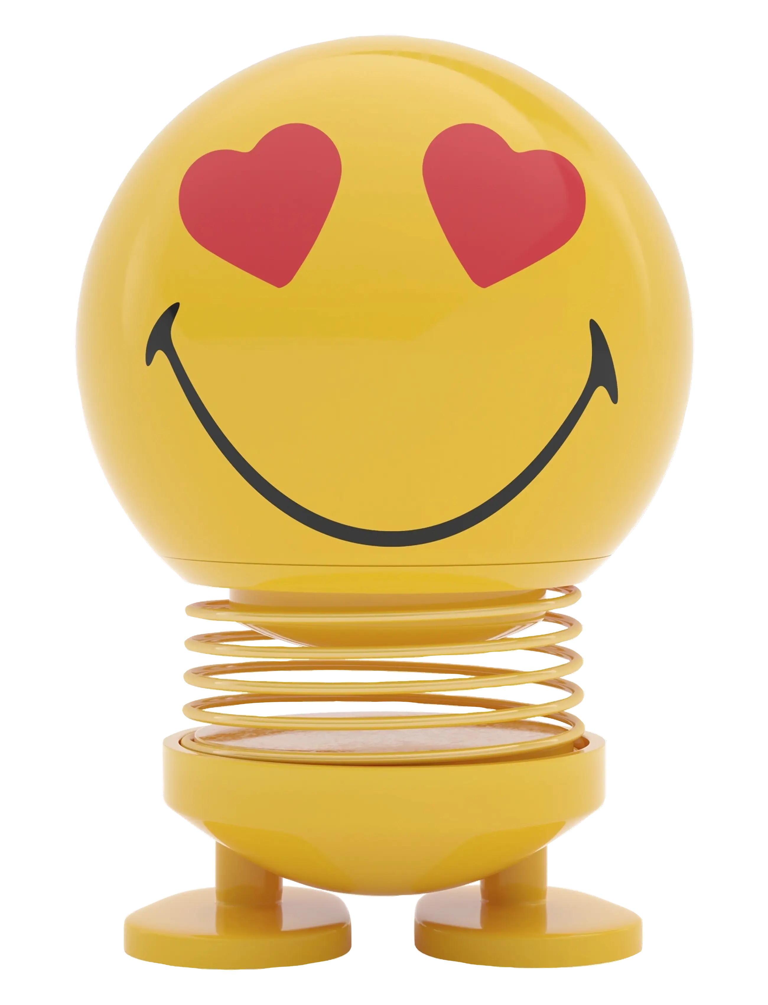 HOPTIMIST Hoptimist Smiley Love Gelb - S - Unisex