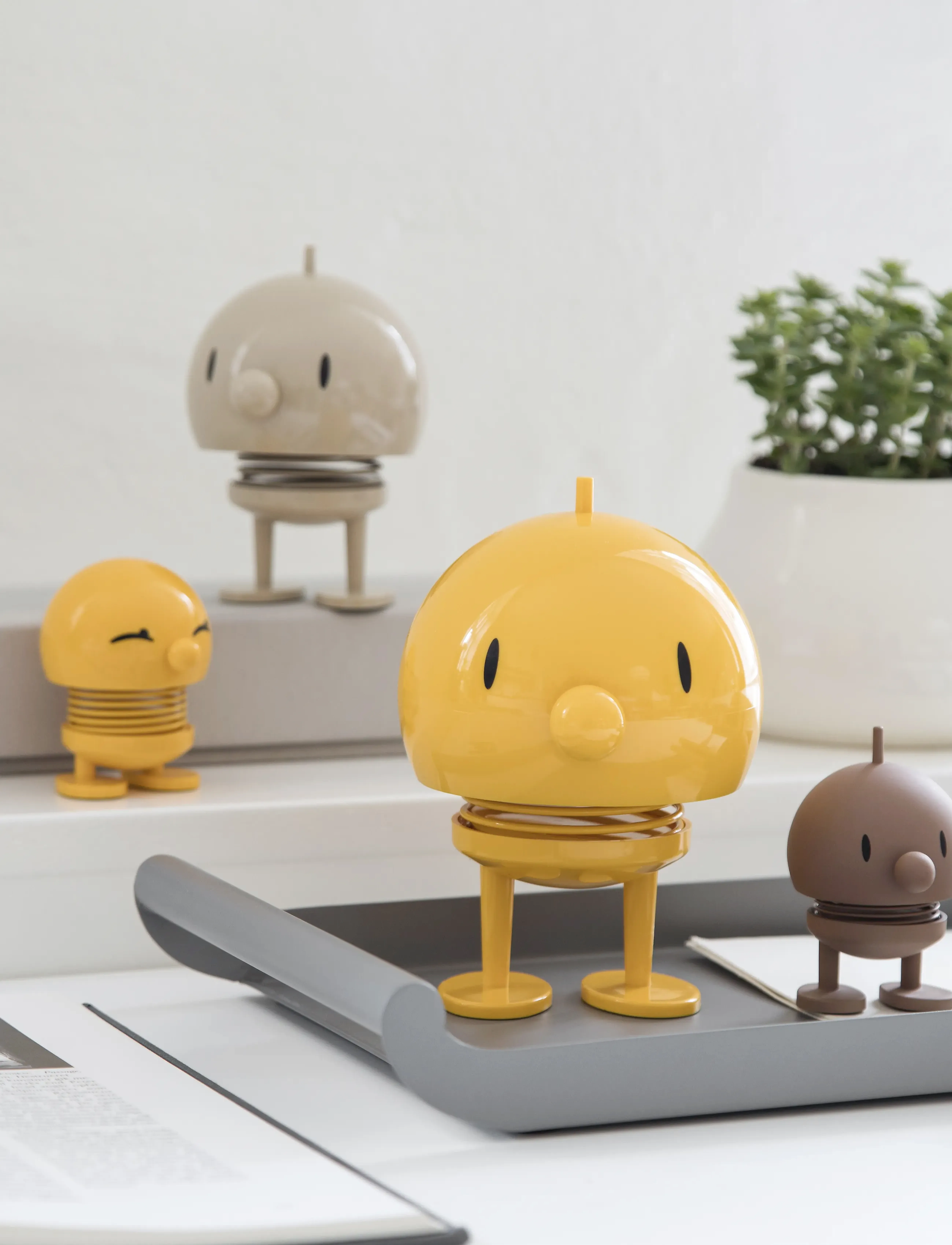 Hoptimist Hoptimist Bumble, M, Beige, Dekorativt Tilbehør-Detaljer > Porcelænsfigurer Og -Skulpturer, Unisex