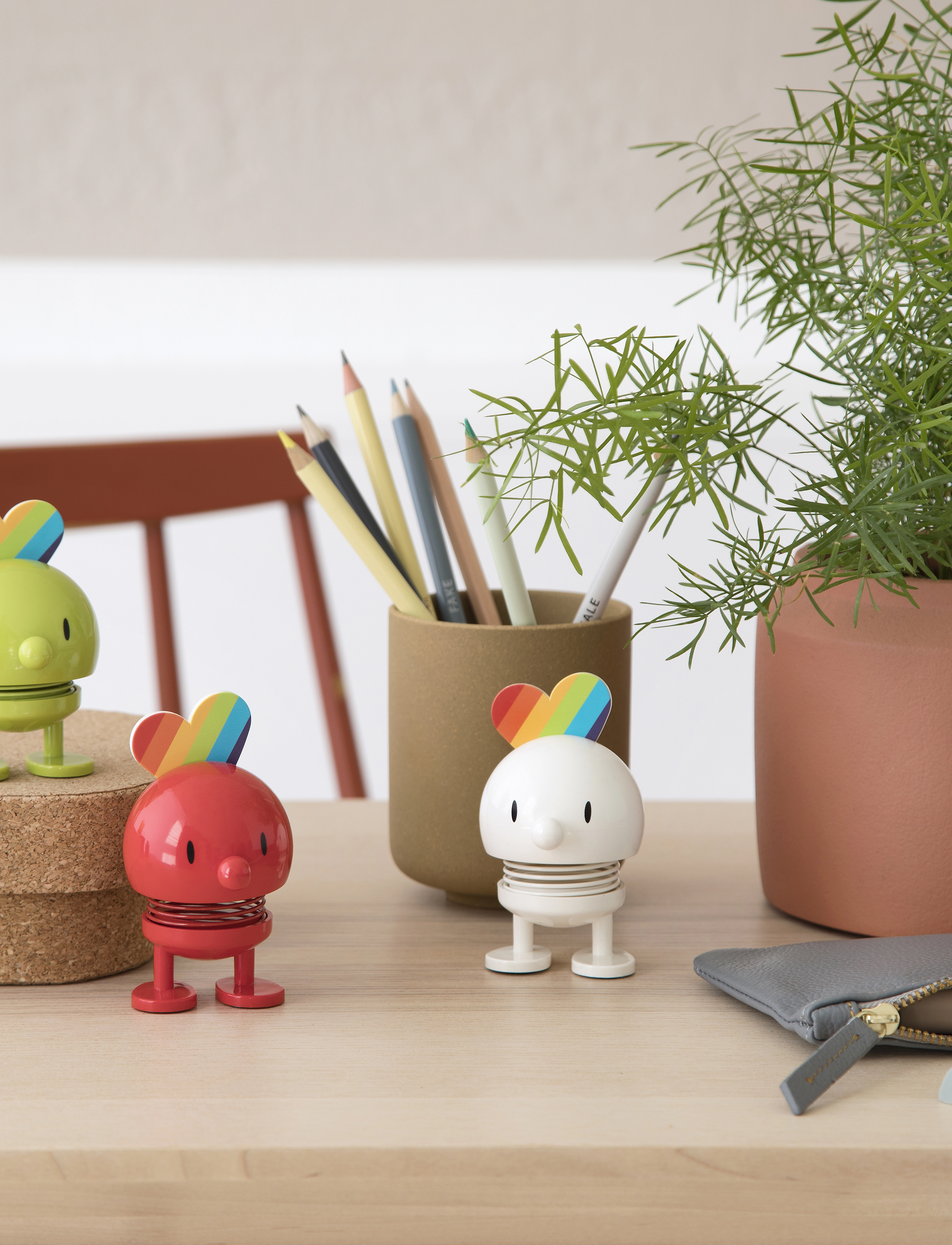 Hoptimist - Hoptimist Rainbow - figuren & skulpturen - white - 2