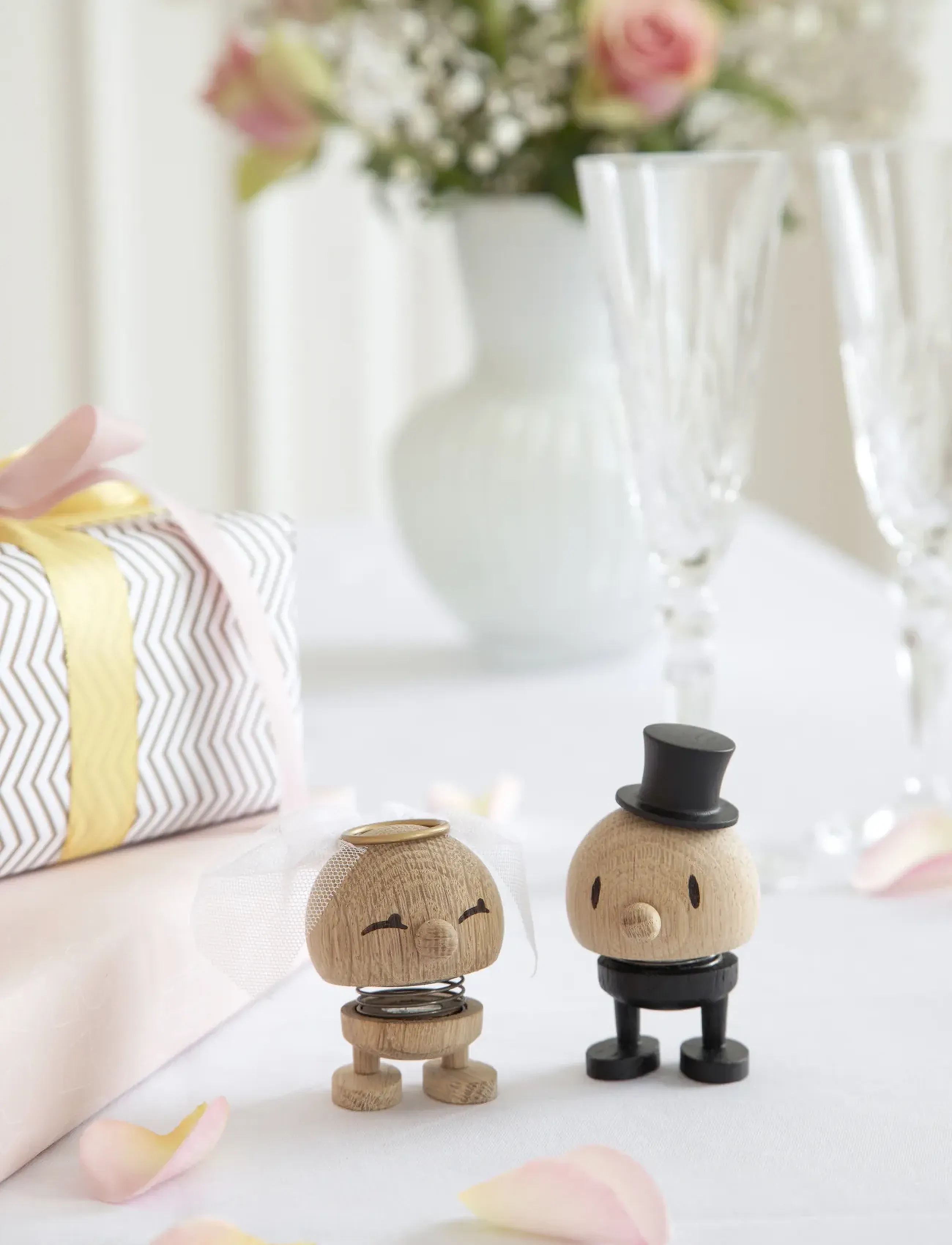 Hoptimist - Hoptimist Groom - figures & sculptures - raw oak - 2
