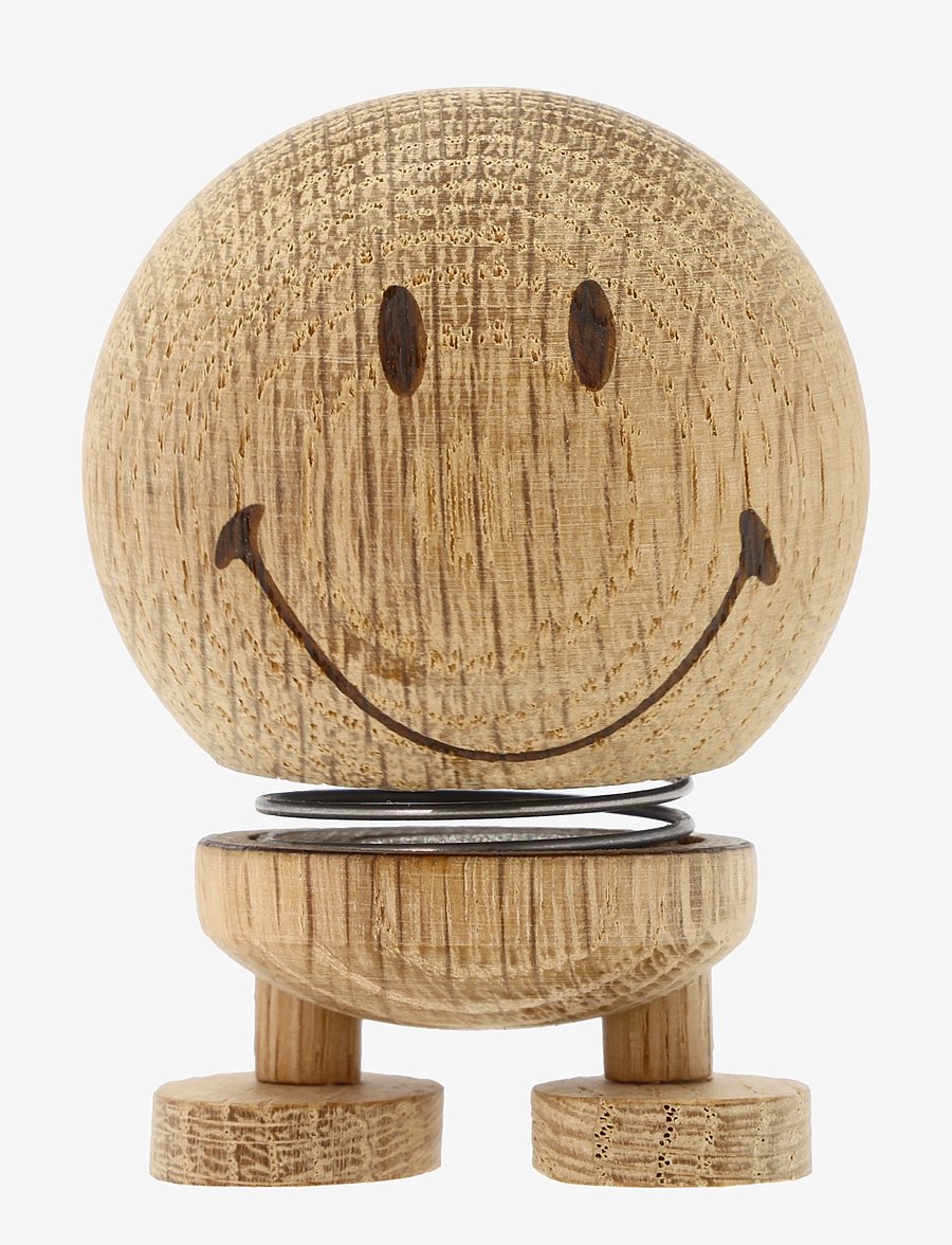 Hoptimist - Hoptimist Smiley - puust kujukesed - raw oak - 0