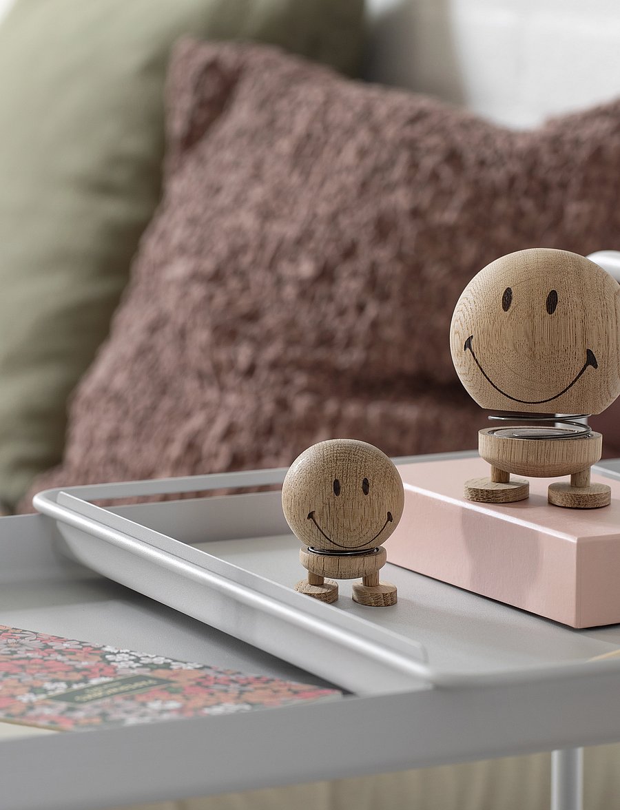 Hoptimist - Hoptimist Smiley - puust kujukesed - raw oak - 2