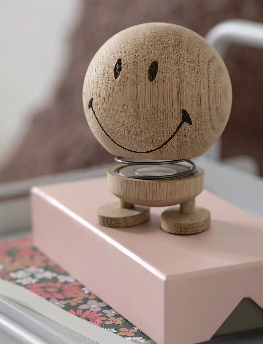 Hoptimist - Hoptimist Smiley - holzfiguren - raw oak - 4