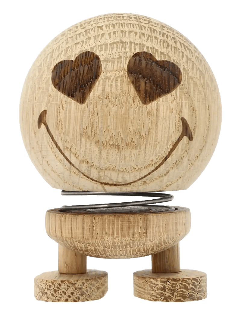 Hoptimist - Hoptimist Smiley Love - figuren & skulpturen - brown - 0