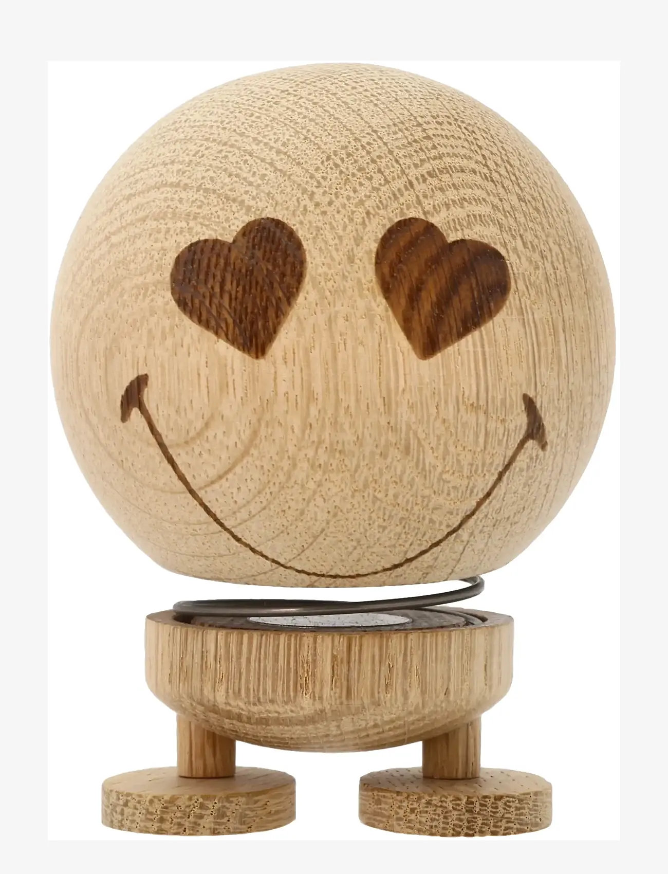 Hoptimist - Hoptimist Smiley Love - figuren & skulpturen - brown - 0