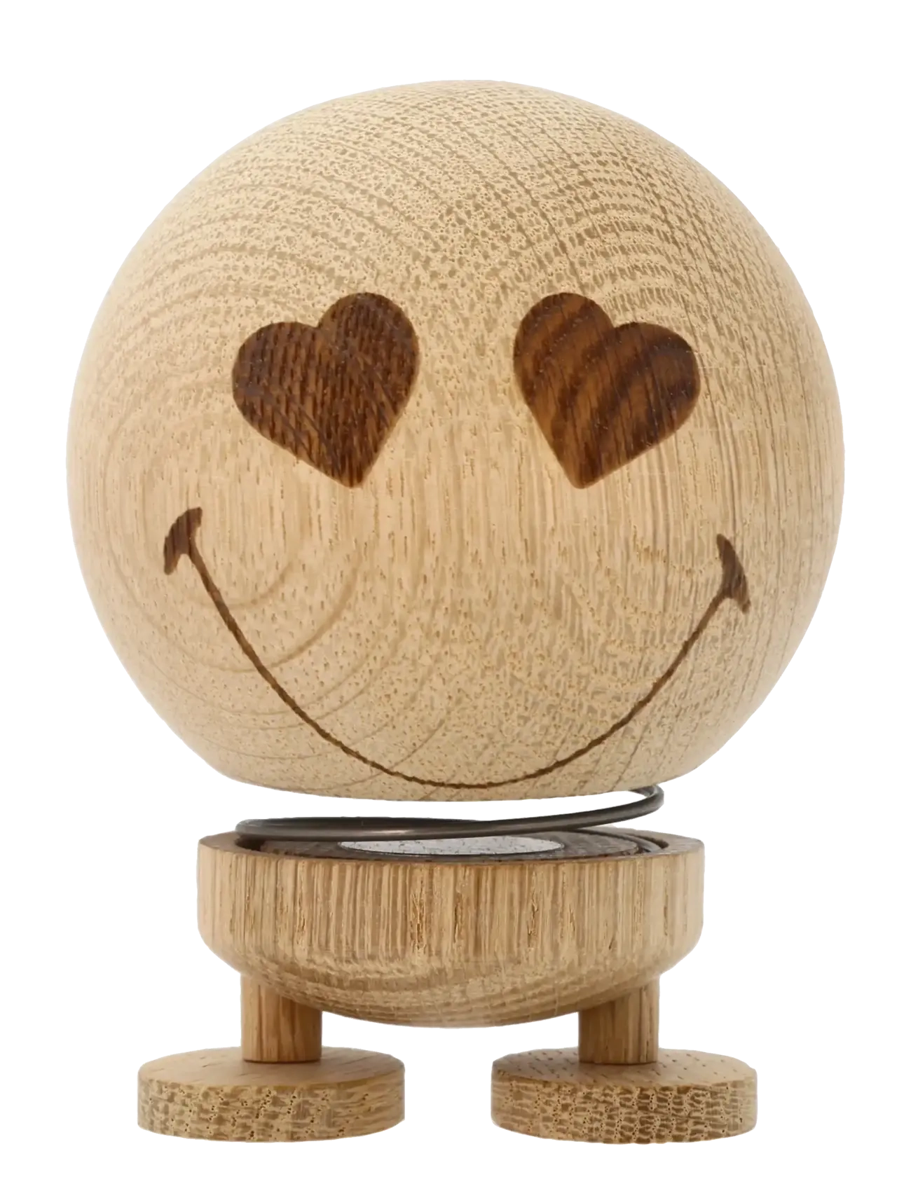Hoptimist Hoptimist Smiley Love - Dekorativt tilbehør - BROWN / natural