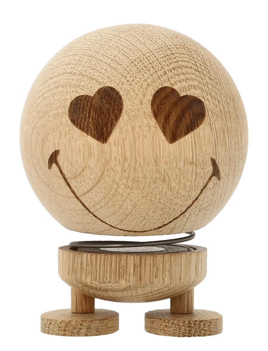 Hoptimist - Hoptimist Smiley Love - figuri ja skulptuurid - brown - 0