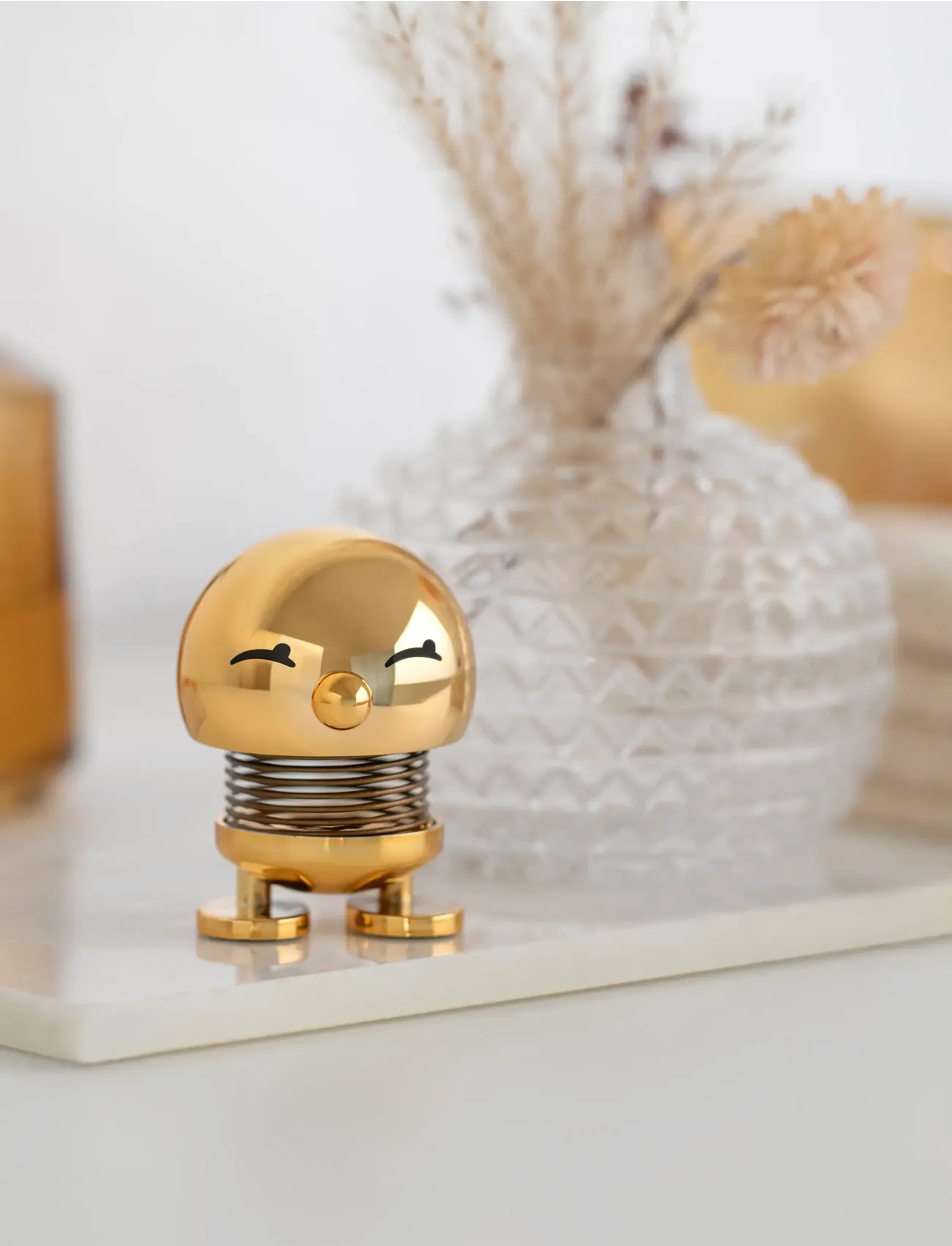 Hoptimist Hoptimist Bimble S, S, Gold, Dekorativt Tilbehør-Detaljer > Porcelænsfigurer Og -Skulpturer, Unisex