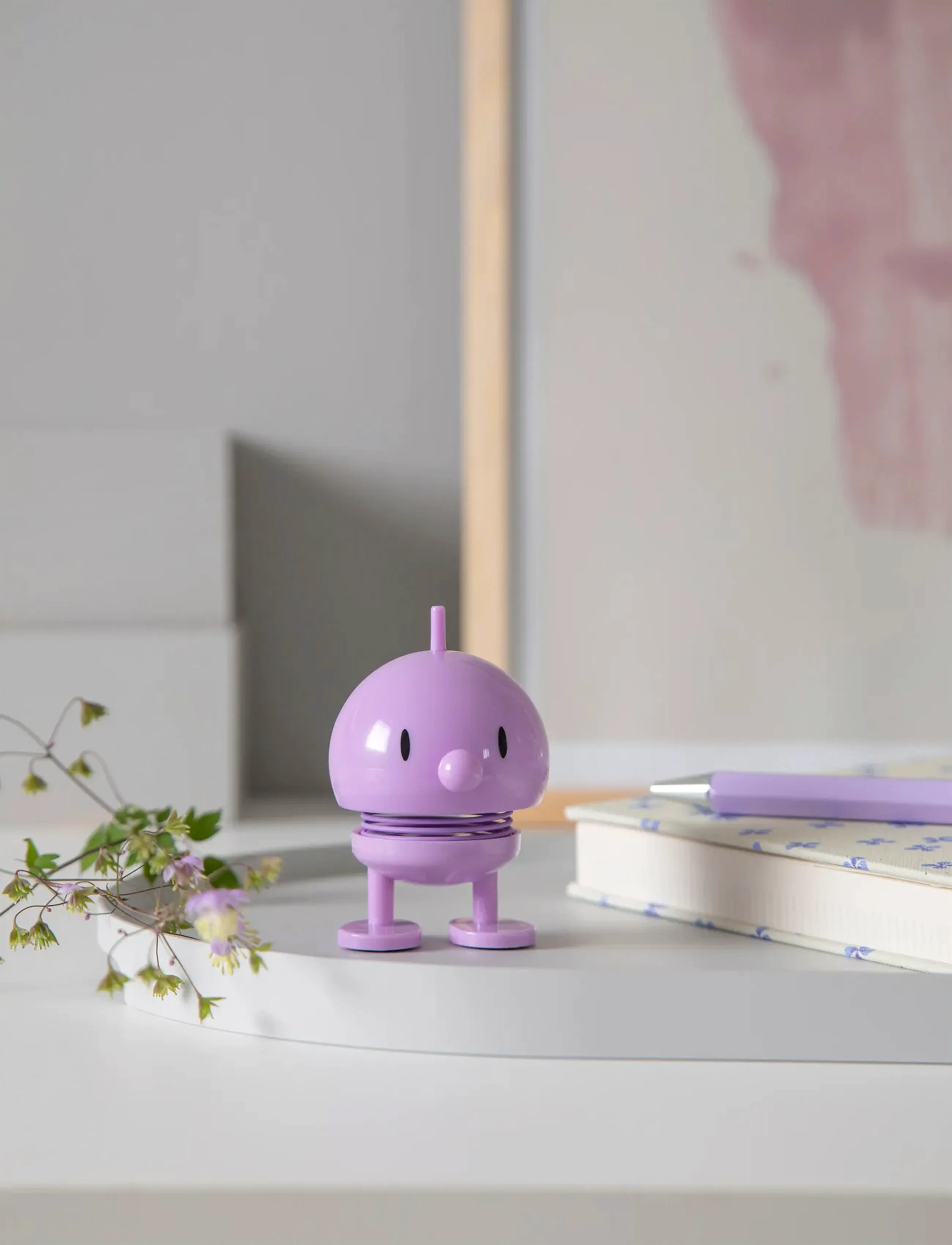 Hoptimist Hoptimist Bumble S, S, Purple, Dekorativt Tilbehør-Detaljer > Porcelænsfigurer Og -Skulpturer, Unisex