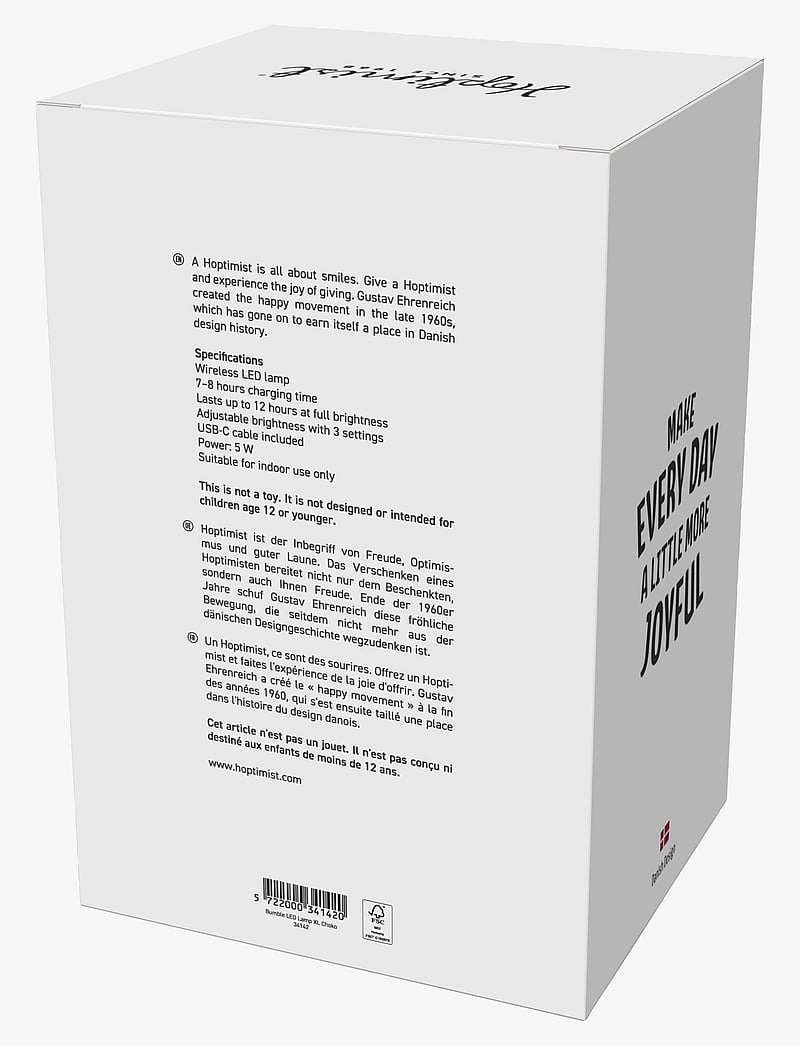 Hoptimist - Hoptimist LED lamp - lampes de bureau et de table - brun - 2