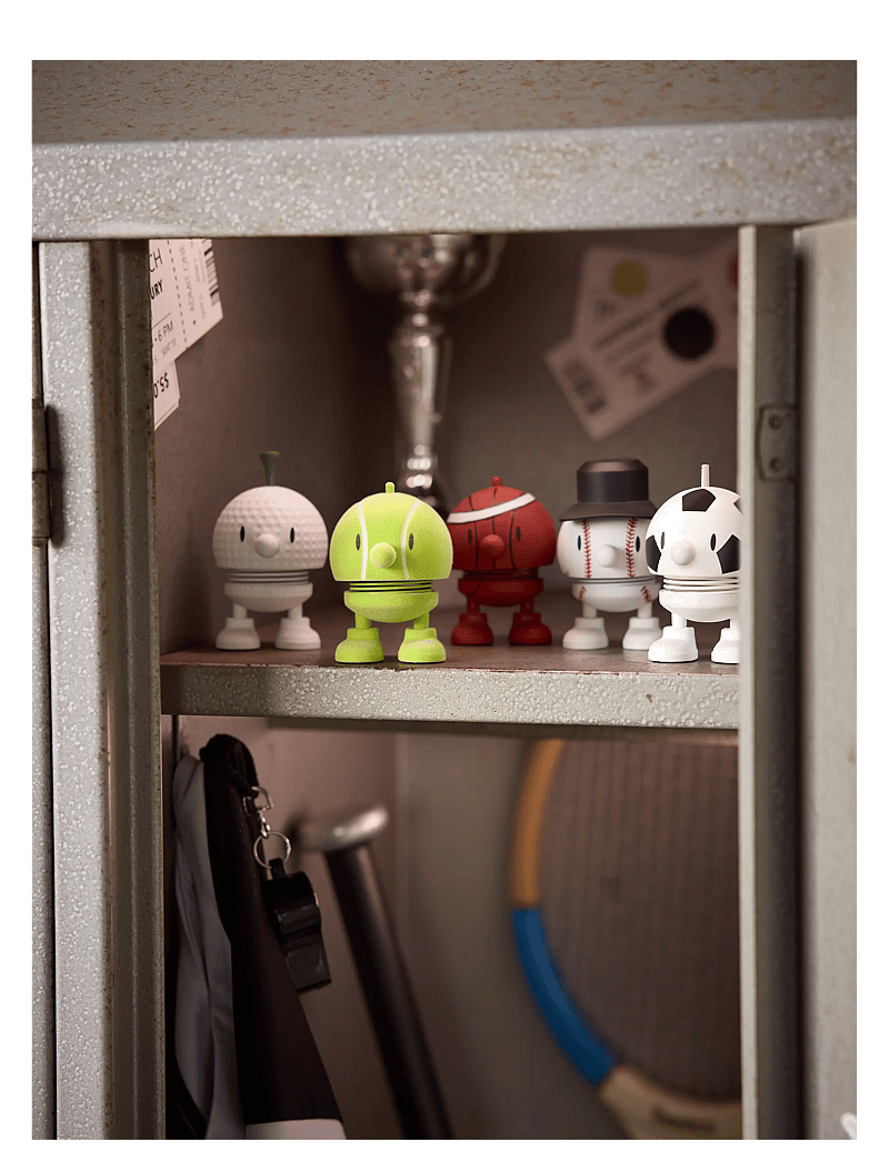 Hoptimist - Hoptimist Tennis Bumble - figuri ja skulptuurid - yellow - 2