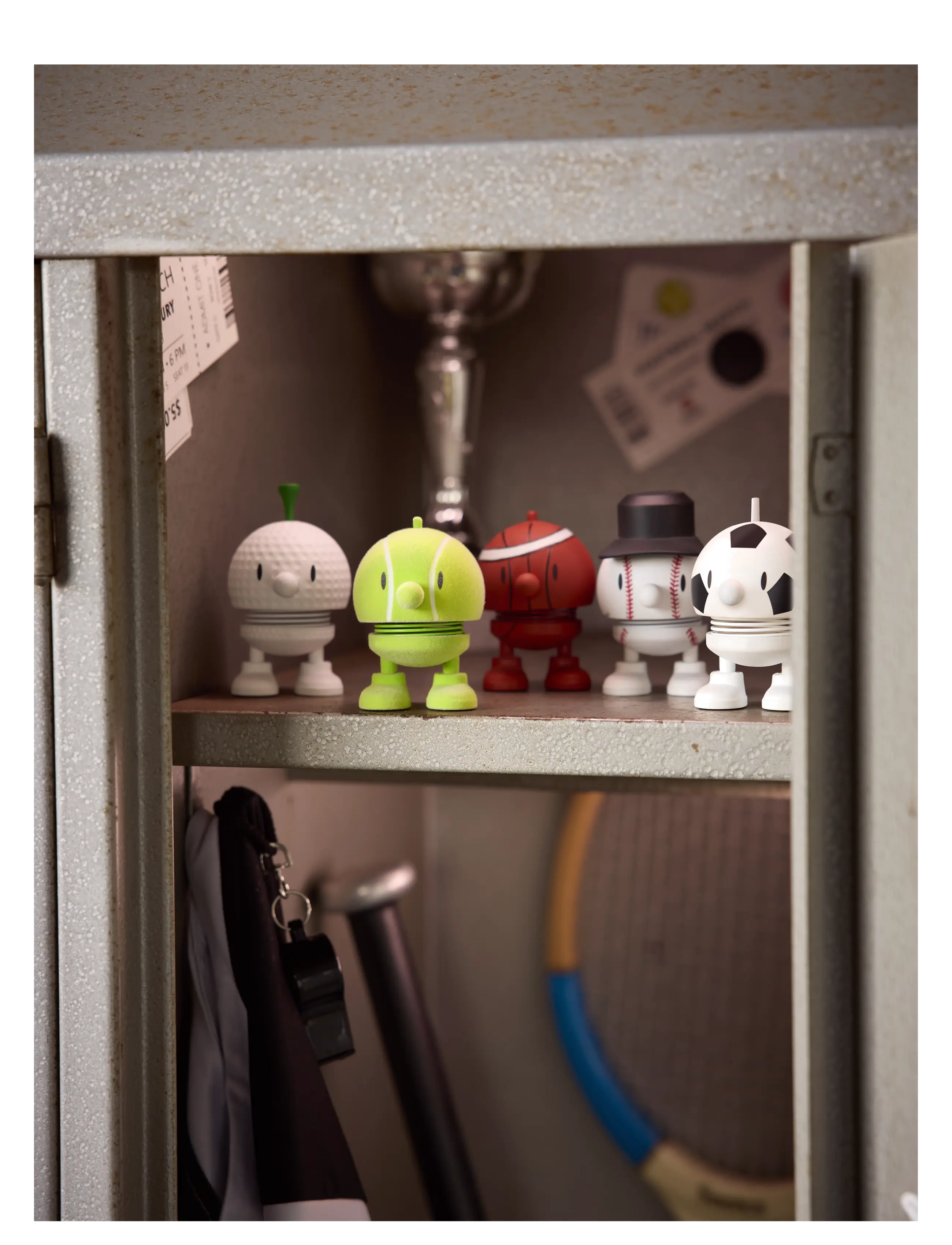 Hoptimist - Hoptimist Tennis Bumble - skulpturer & figurer - yellow - 3