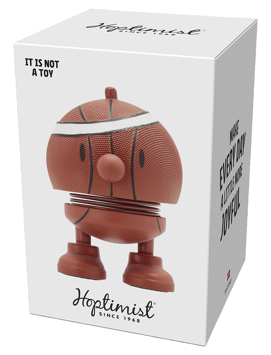 Hoptimist - Hoptimist Basketball Bumble - figuri ja skulptuurid - orange - 2