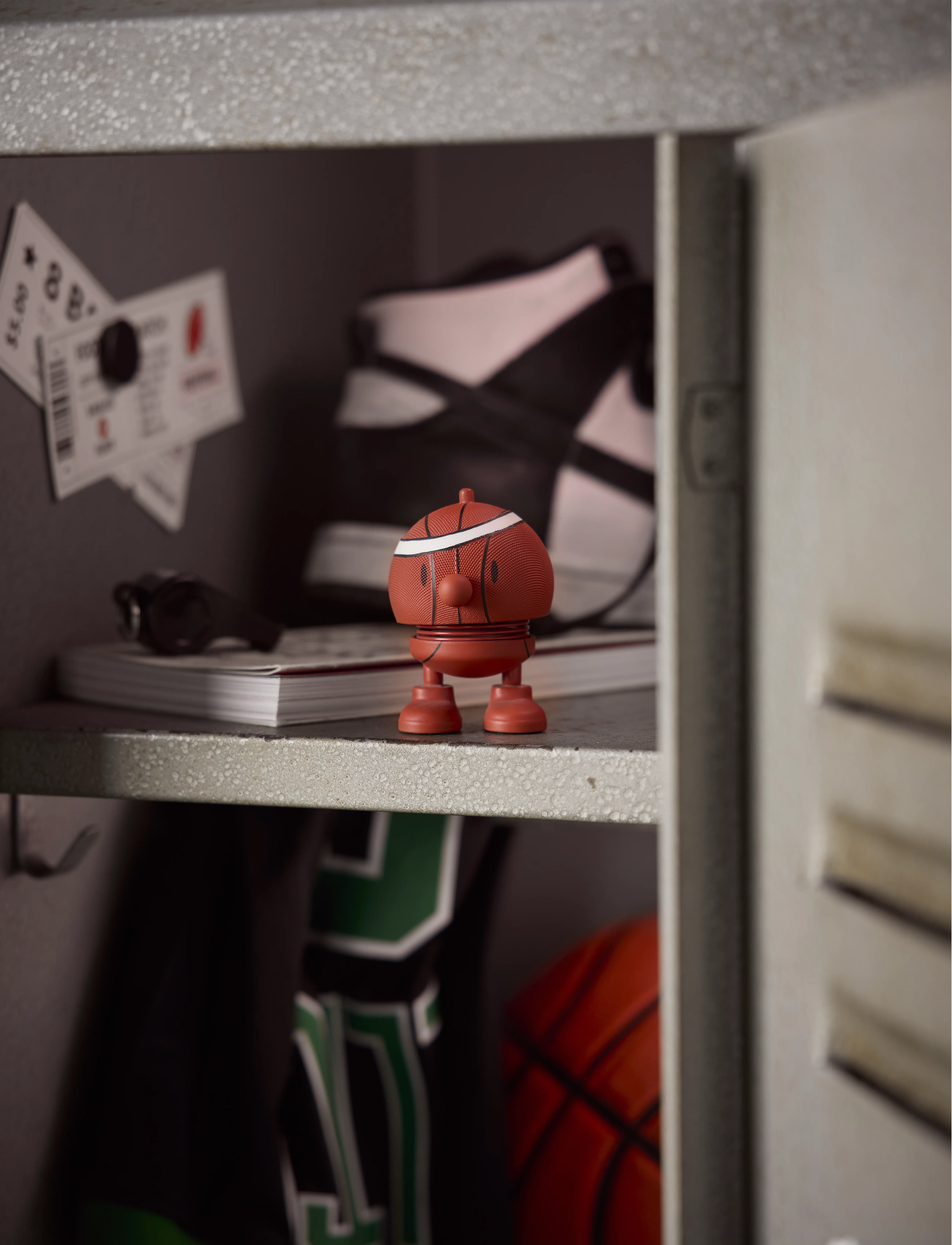 Hoptimist - Hoptimist Basketball Bumble - skulpturer & figurer - orange - 4