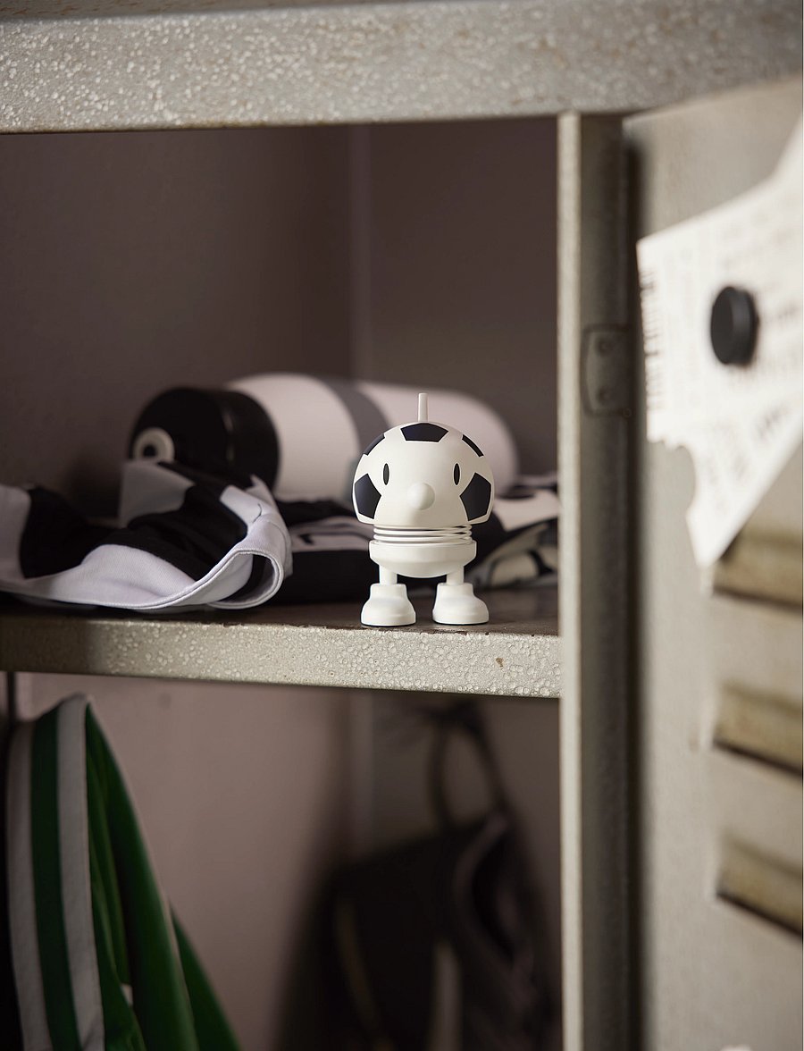 Hoptimist - Hoptimist Football Bumble - figuri ja skulptuurid - white - 5