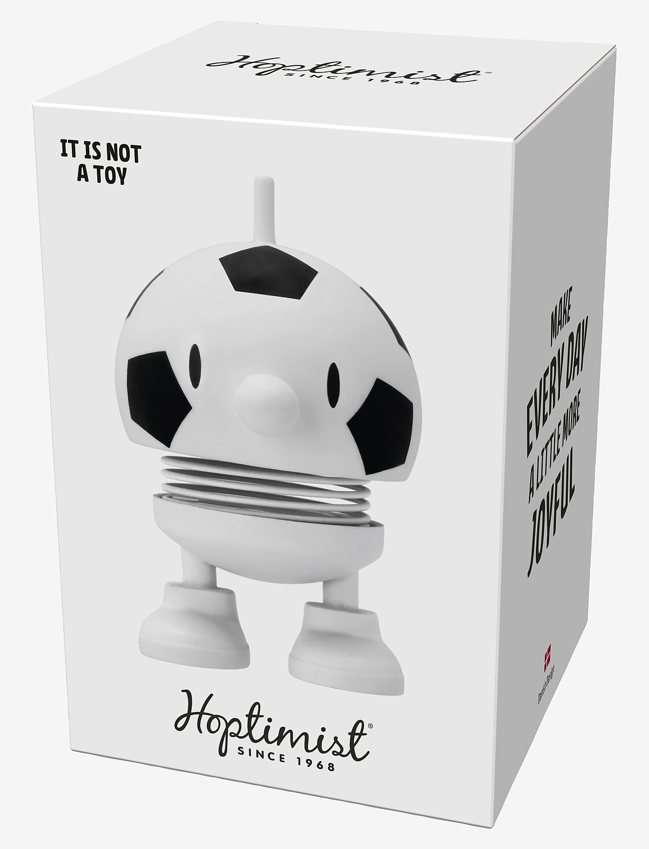 Hoptimist - Hoptimist Football Bumble - figūras un skulptūras - white - 2