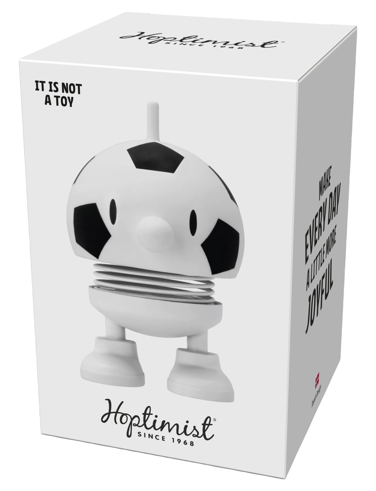 Hoptimist - Hoptimist Football Bumble - figuren & skulpturen - white - 2
