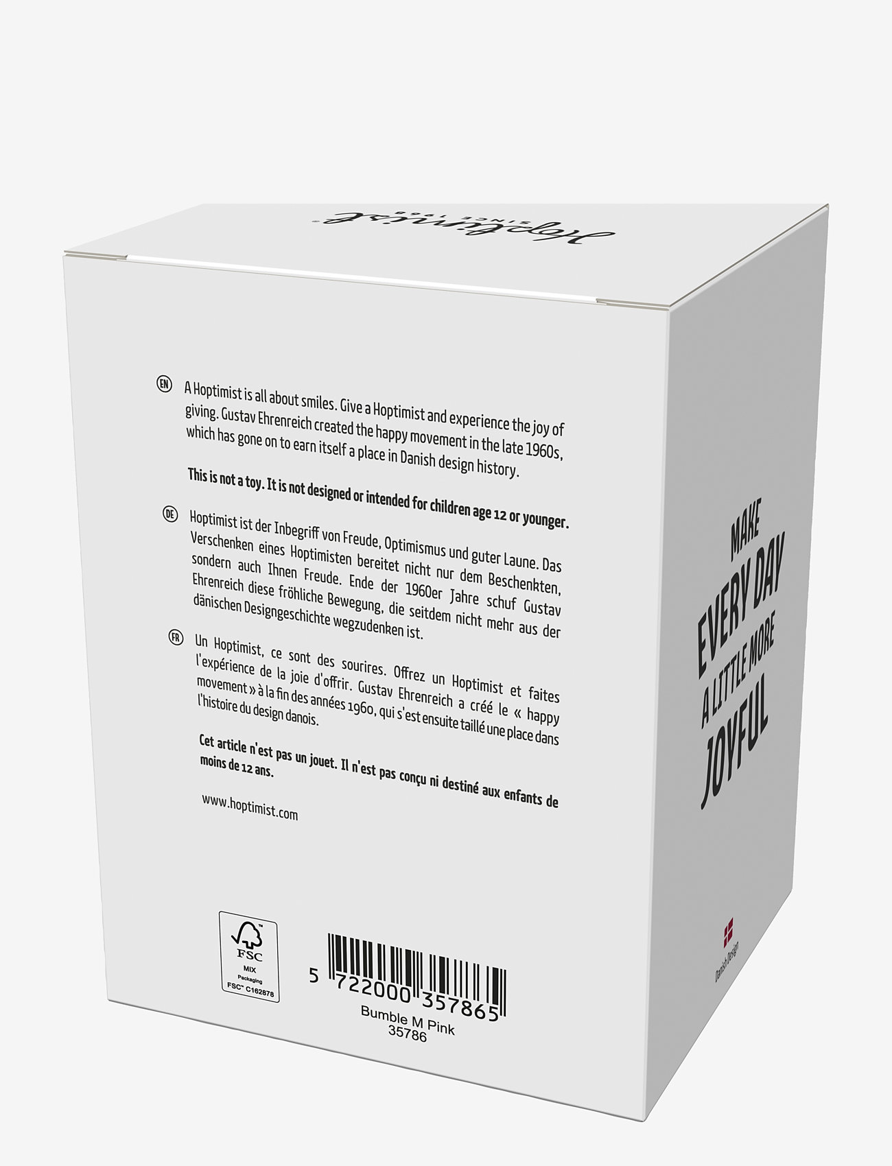 Hoptimist - Hoptimist Bumble - figuri ja skulptuurid - pink - 3