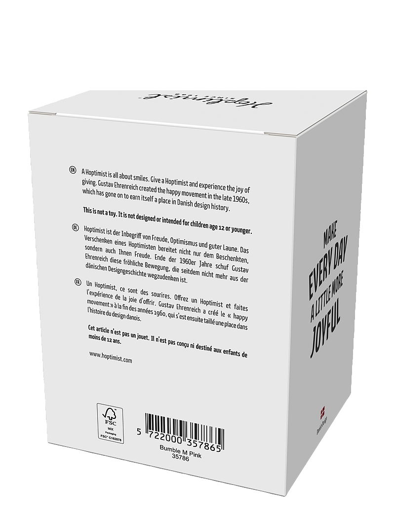 Hoptimist - Hoptimist Bumble - figuri ja skulptuurid - pink - 3
