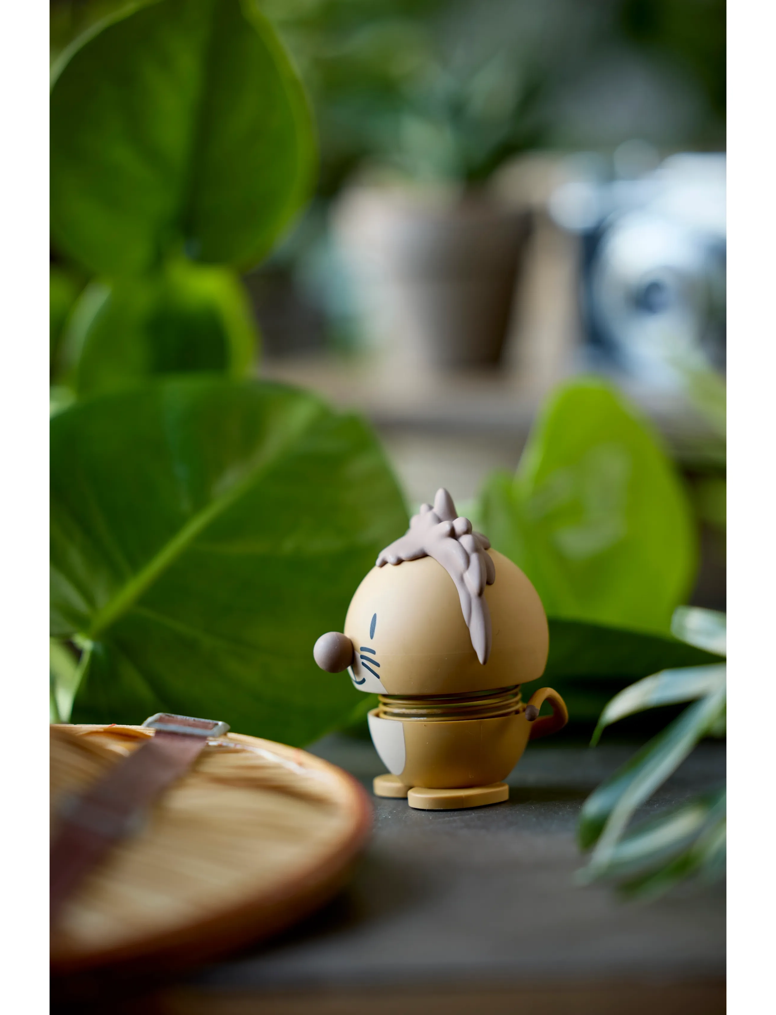 Hoptimist Soft Lion S Orange, S, Decorative Accessories-details, Braun - Figures & Sculptures, Homeware