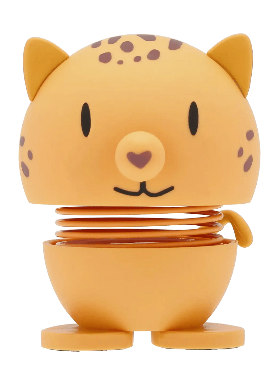 Hoptimist - Hoptimist Soft Leopard S Yellow - figuri ja skulptuurid - gul - 1