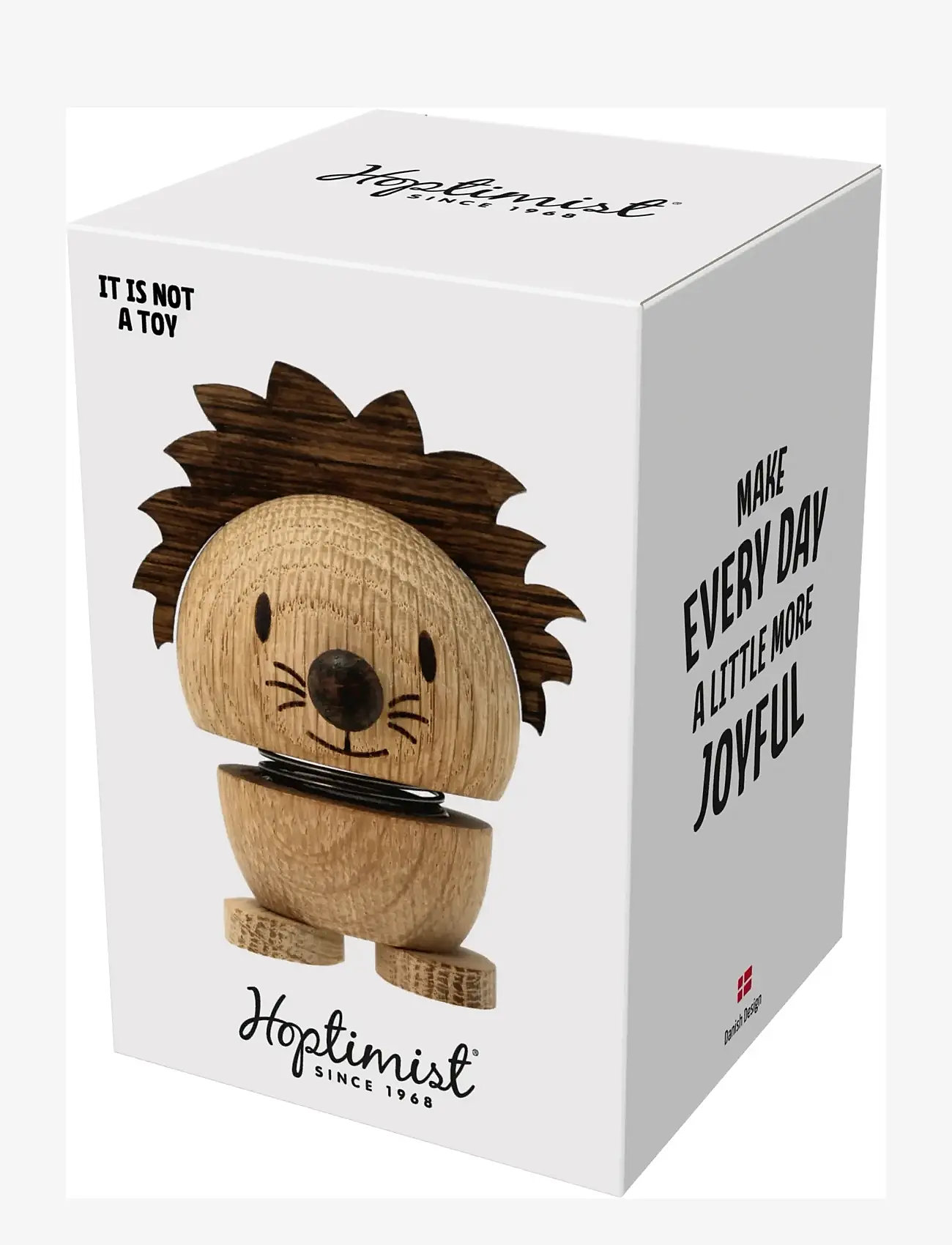 Hoptimist - Hoptimist Lion S Oak - figuren & skulpturen - brun - 2