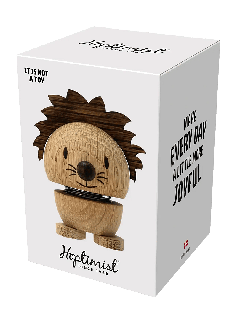 Hoptimist - Hoptimist Lion S Oak - figuren & skulpturen - brun - 2