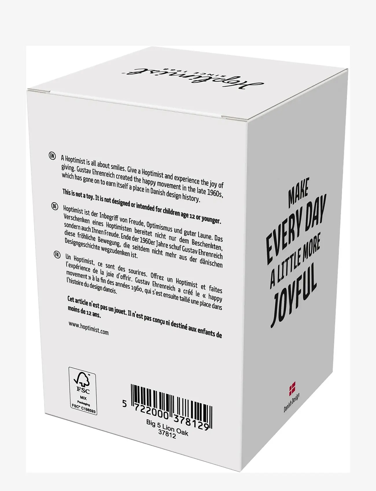 Hoptimist - Hoptimist Lion S Oak - figuren & skulpturen - brun - 3