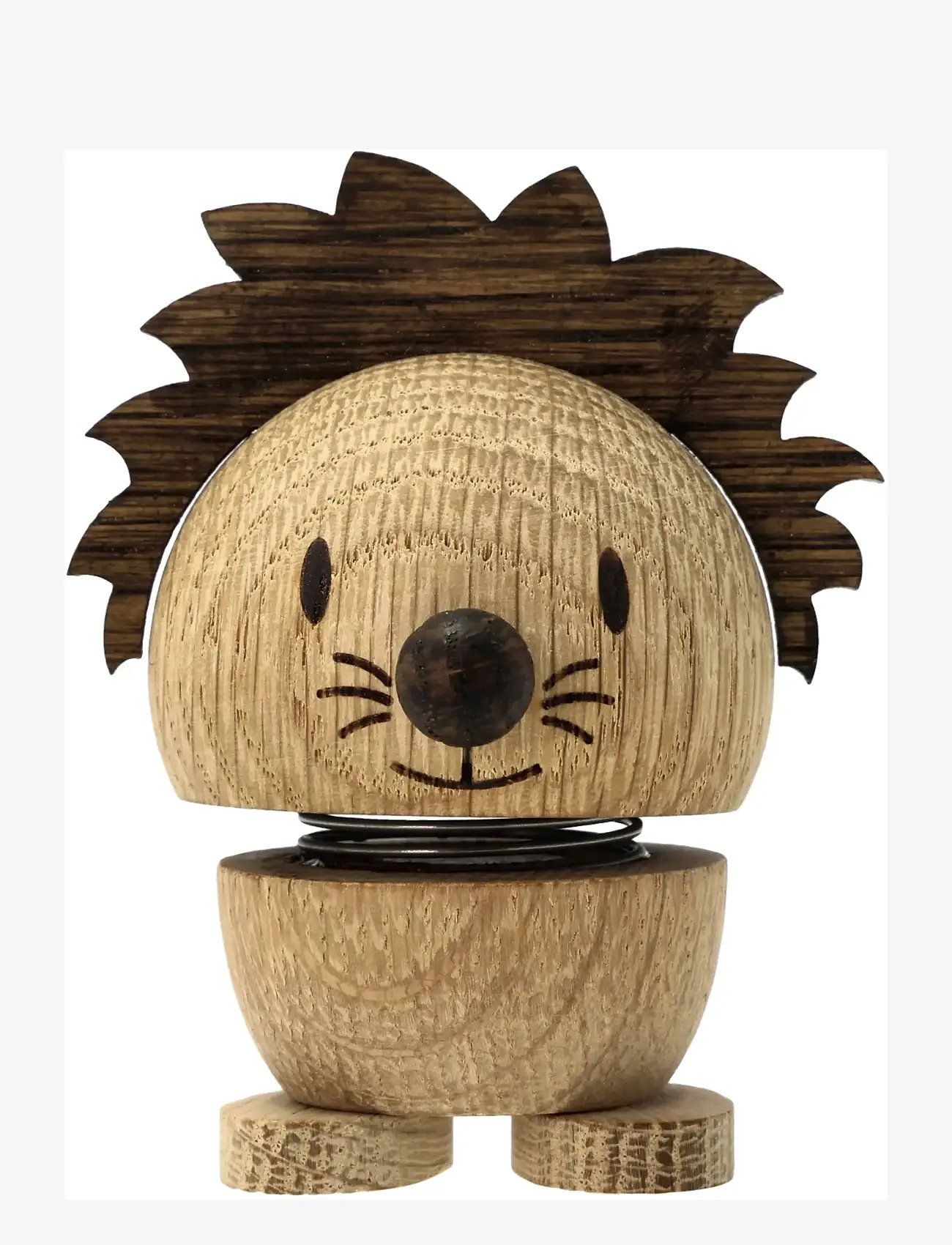 Hoptimist - Hoptimist Lion S Oak - figuren & skulpturen - brun - 1